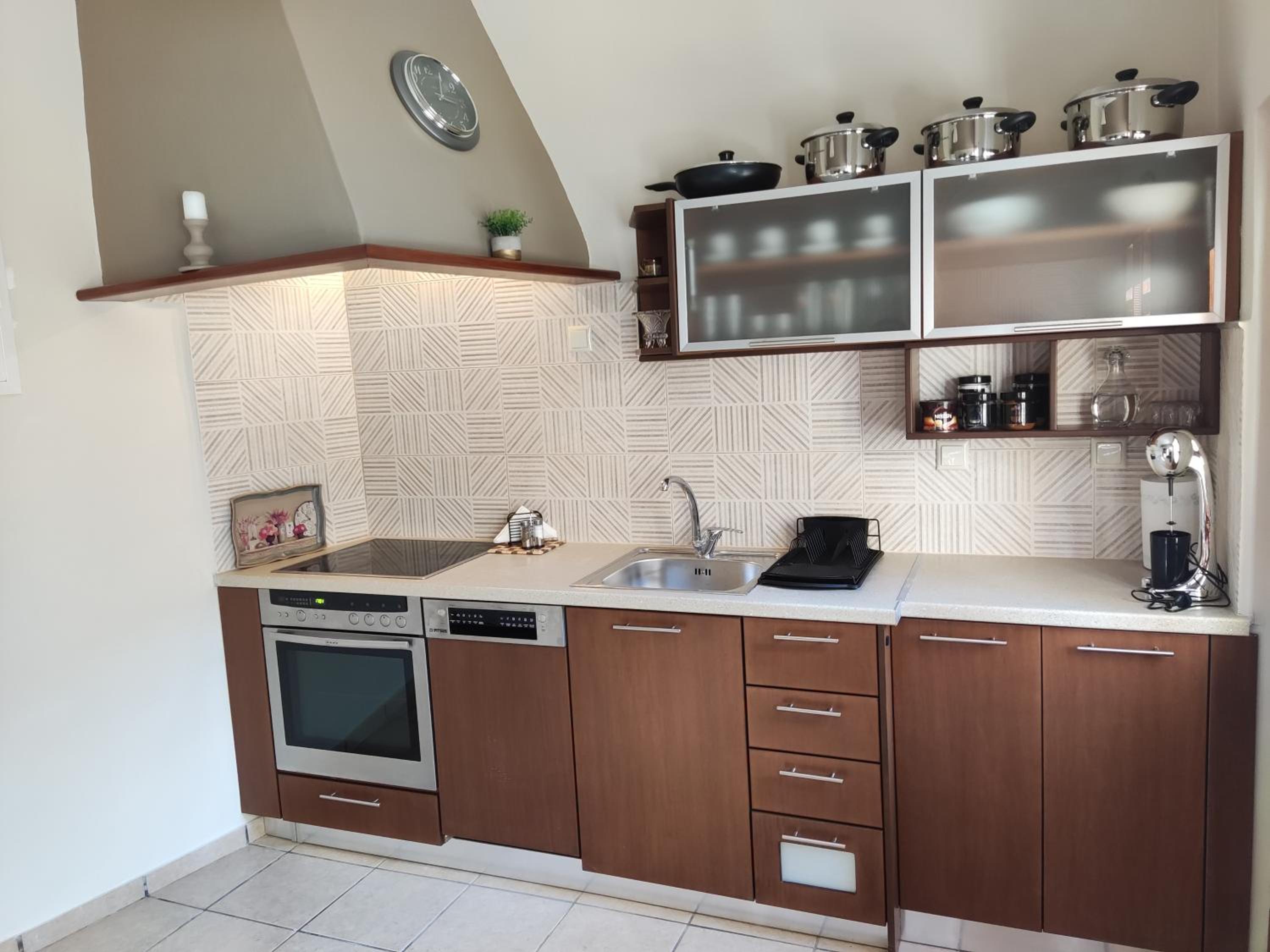 Stone Mansion en Káïna — kitchen