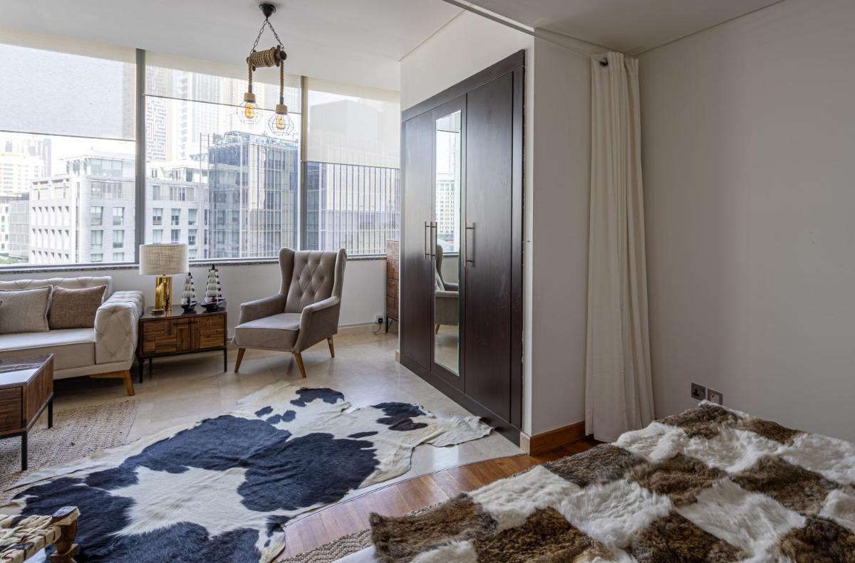 HiGuests - Unique Studio Interior With Stunning Views in DIFC