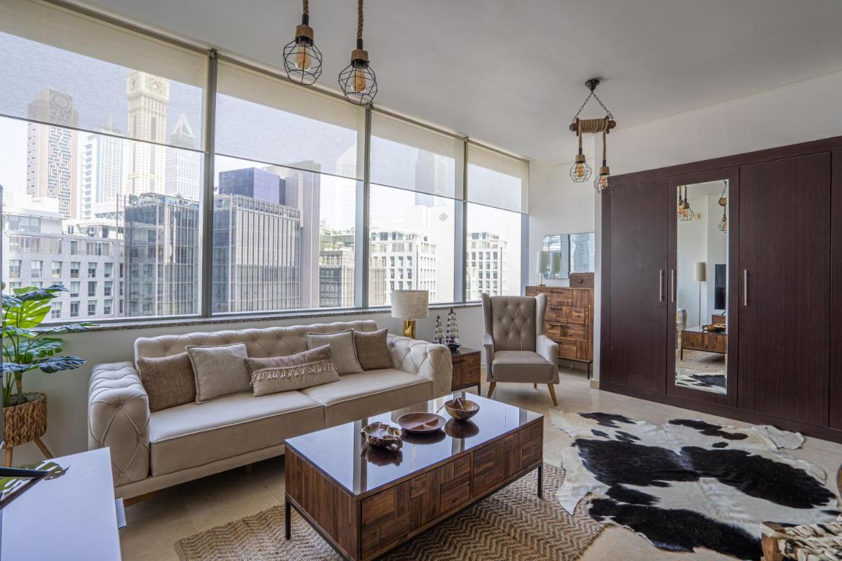 HiGuests - Unique Studio Interior With Stunning Views in DIFC