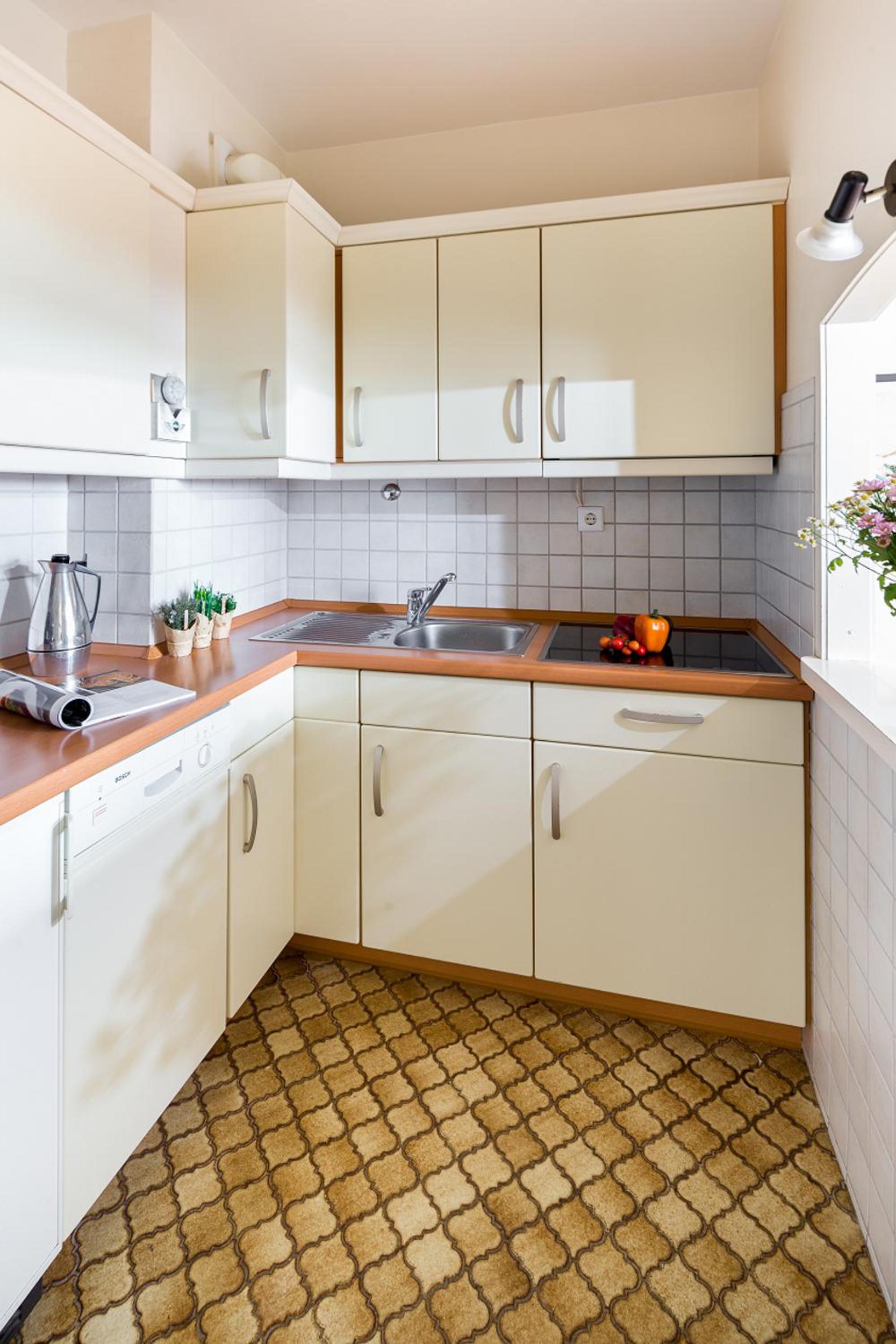 Haus Iderhoff Appartment 17 en Norderney — kitchen