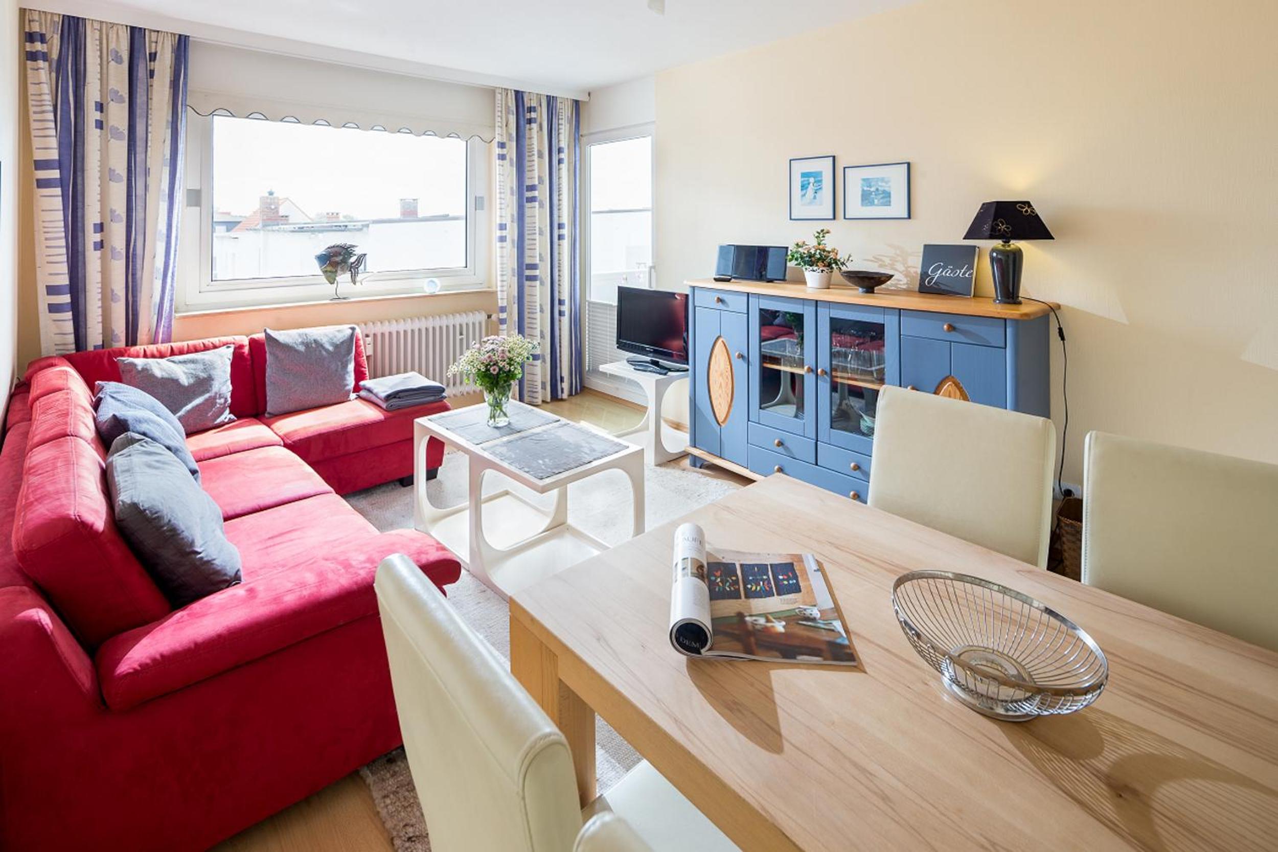 Haus Iderhoff Appartment 17 en Norderney — lounge