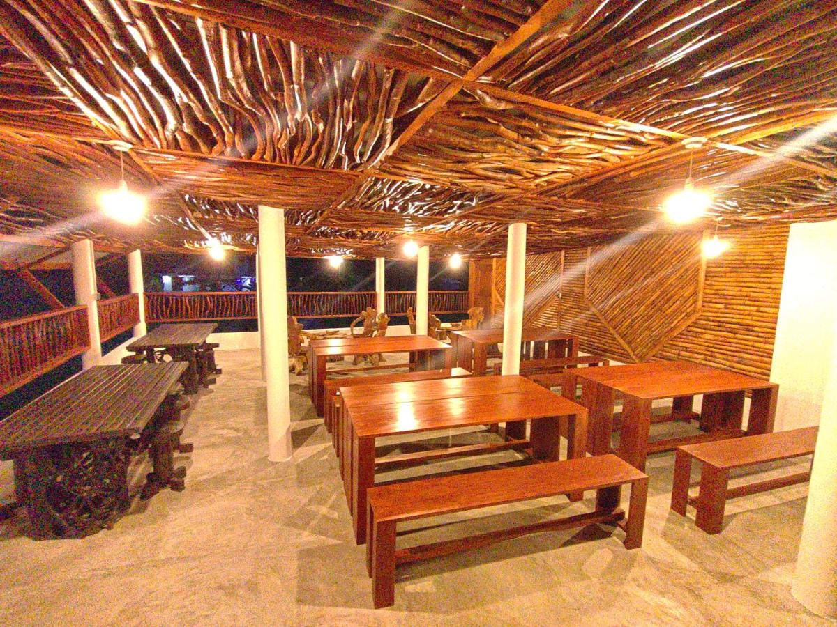 outdoor BBQ area