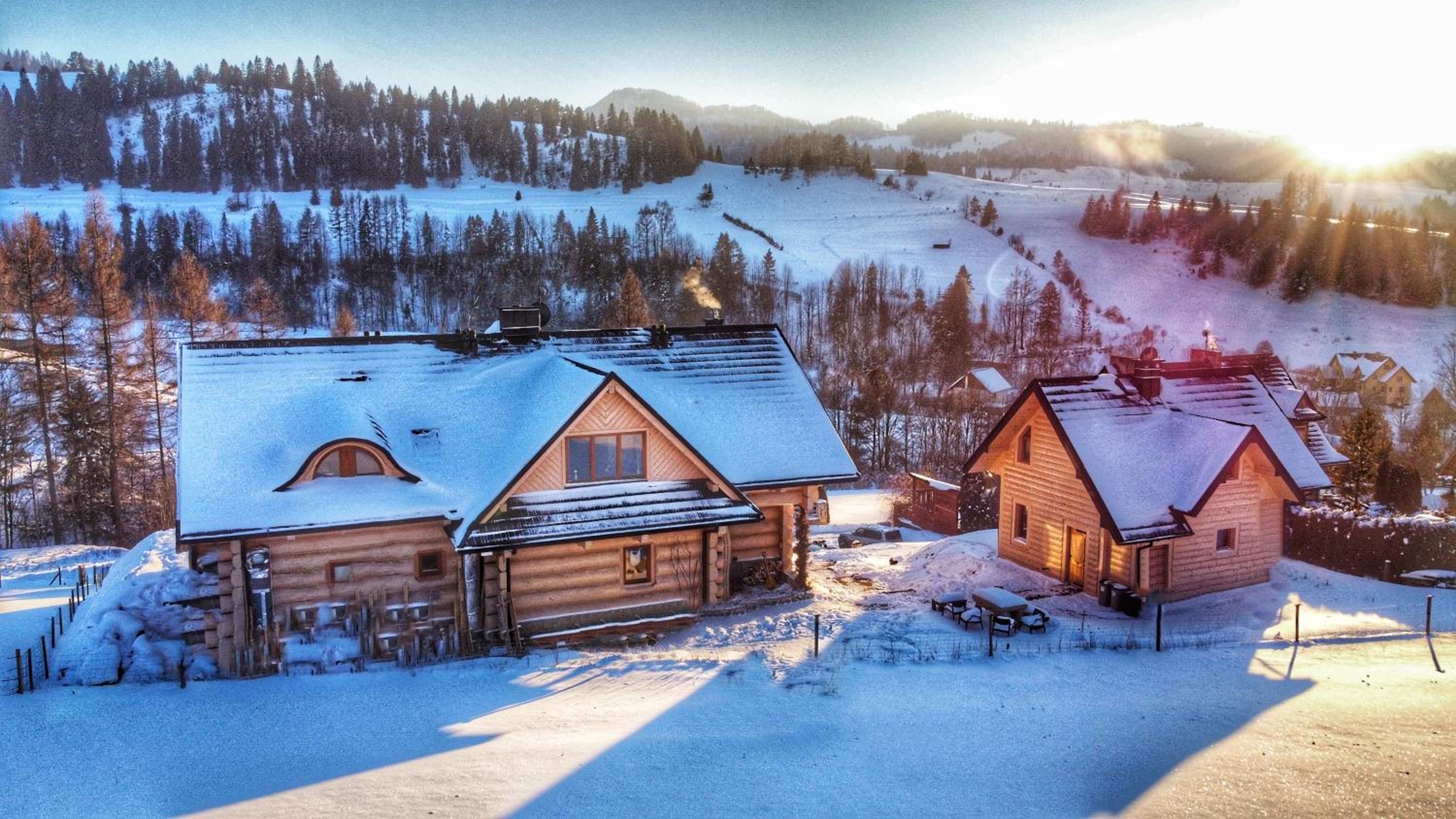 Dziejba Leśna Apartamenty &Spa - piękne i nowe apartamenty i domek, sauna i jacuzzi - W CENIE I NA WYLACZNOŚĆ, 1 km od stoku