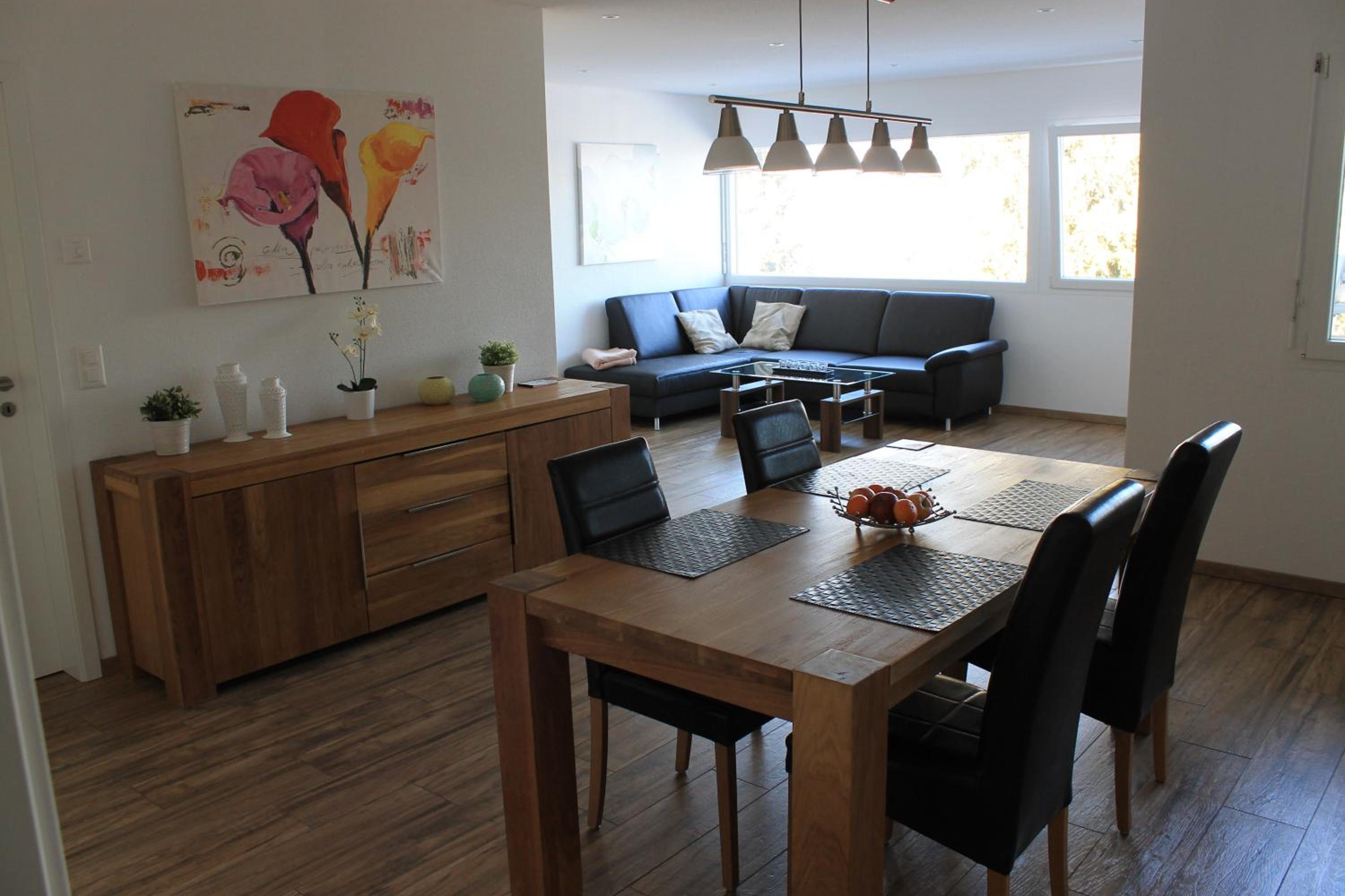 Moderne 3-Zimmerwohnung, an Skipiste, mit Aussicht