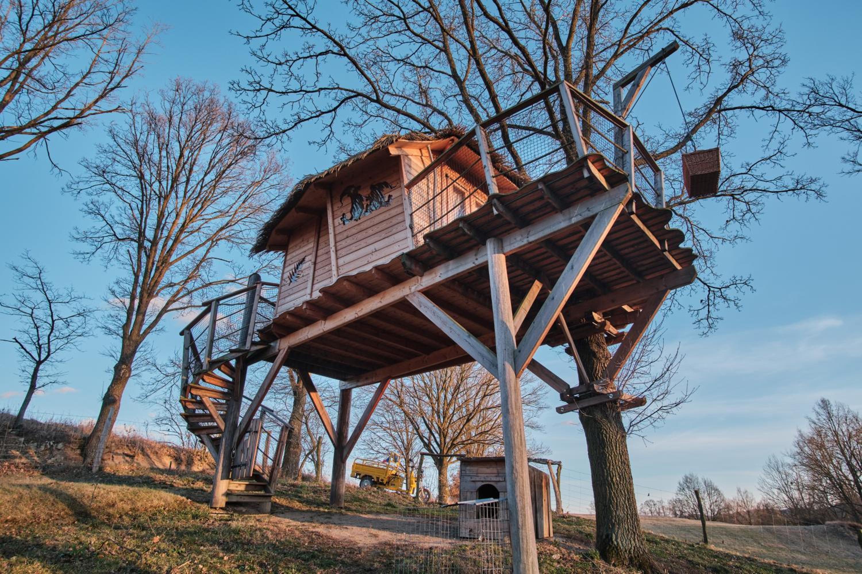 Treehouse Křemílek view 3