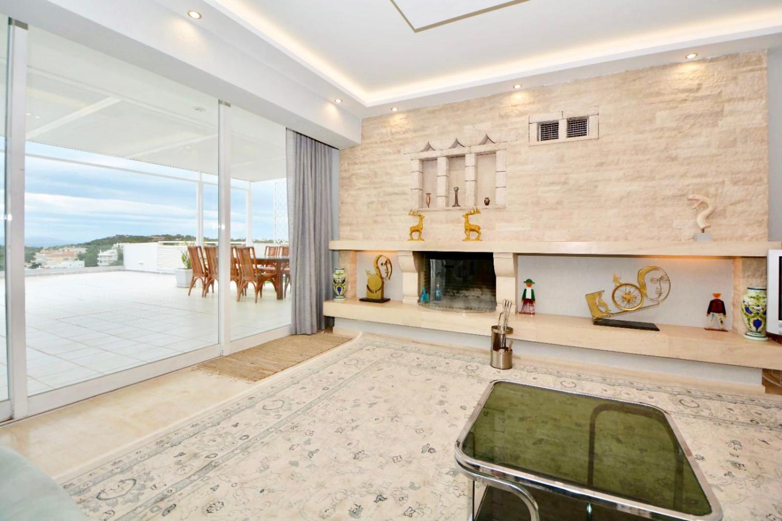 Villasonboard 3 Bed Penthouse Veranda Beach view jacuzzi Vouliagmeni Riviera
