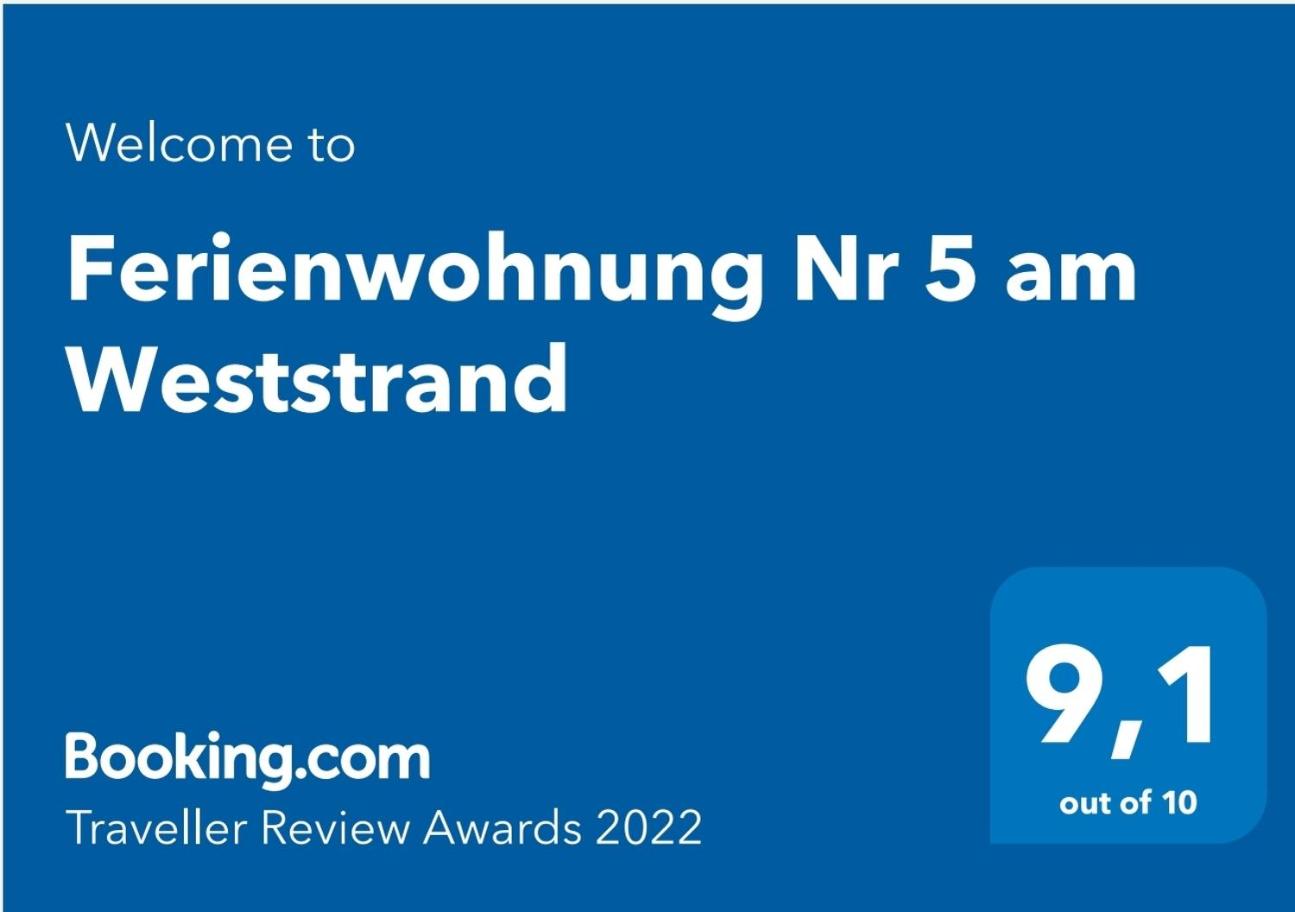 Ferienwohnung Nr 5 am Weststrand - 4 Sterne DTV view 4