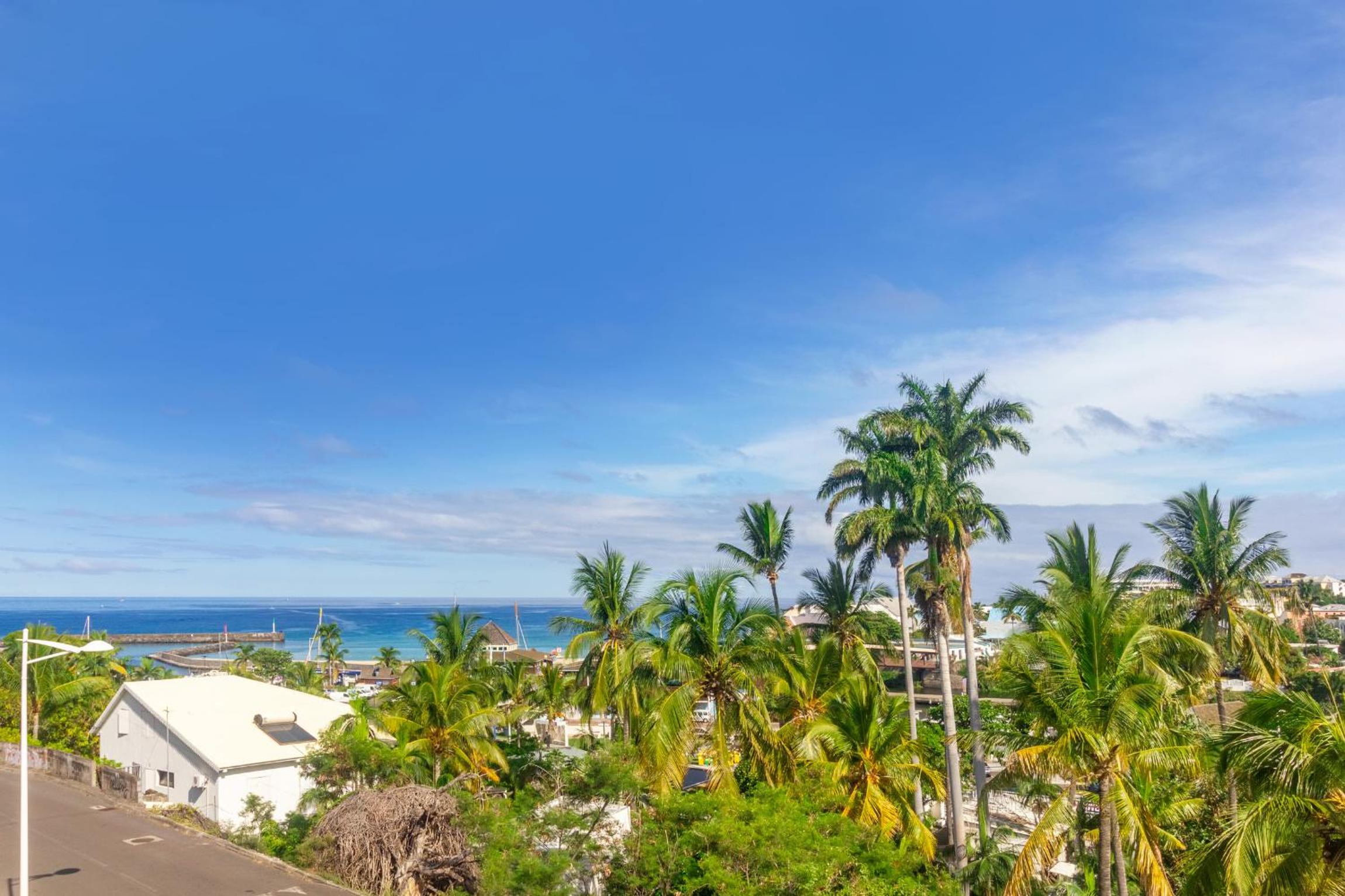 Cuty - bel et spacieux apt avec magnifique vue mer et piscine Saint Gilles Les Bains view 5
