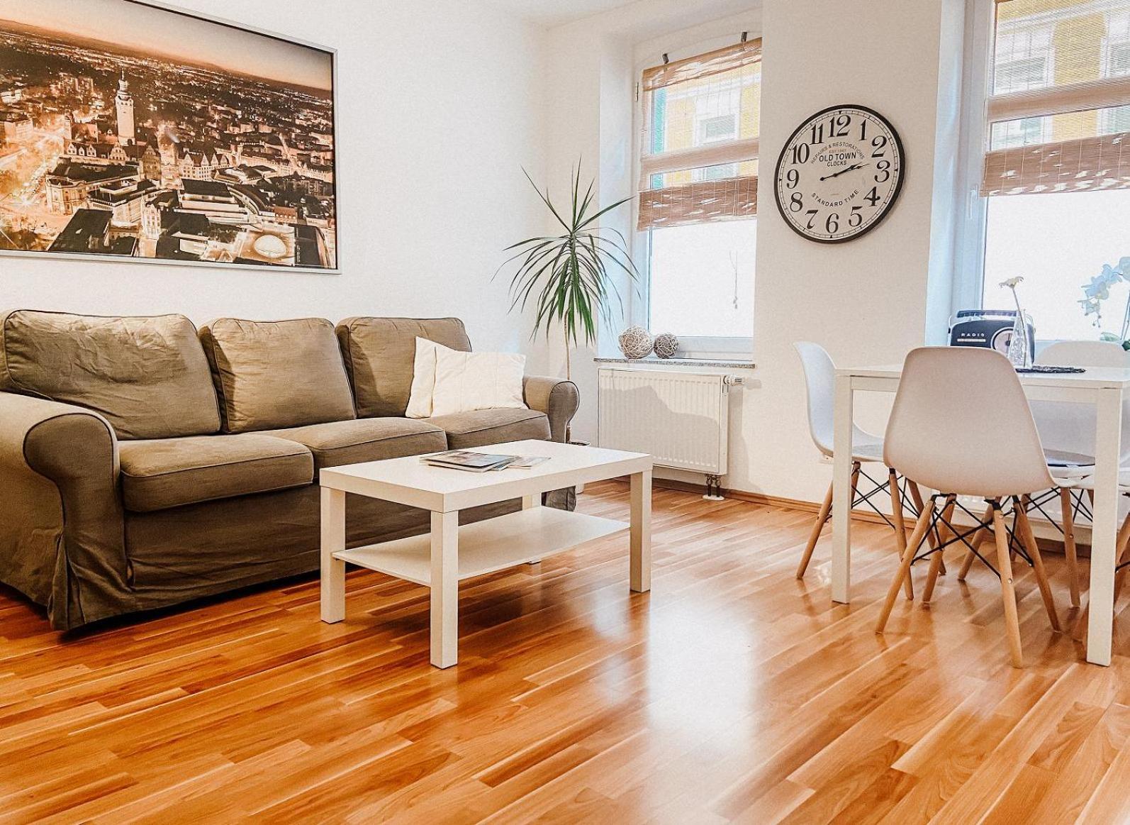 Gemütliche FeWo mit Balkon en Leipzig — hotel room
