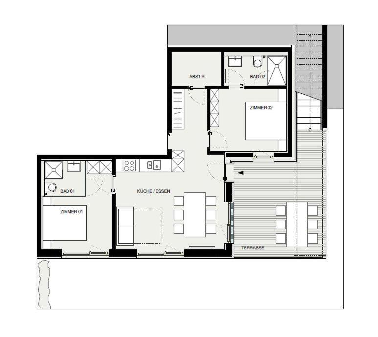Apartment Fitsch view 2
