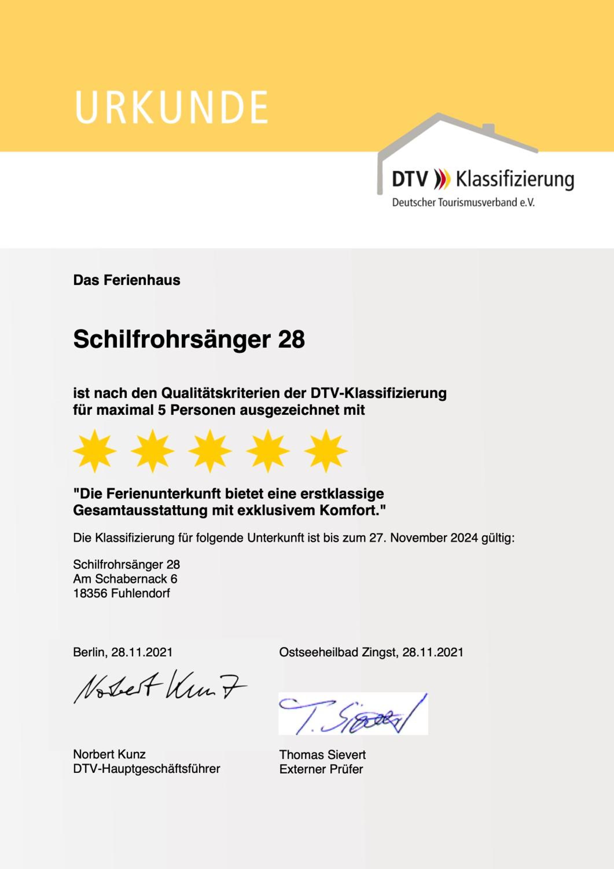Ferienhaus Schilfrohrsaenger 28