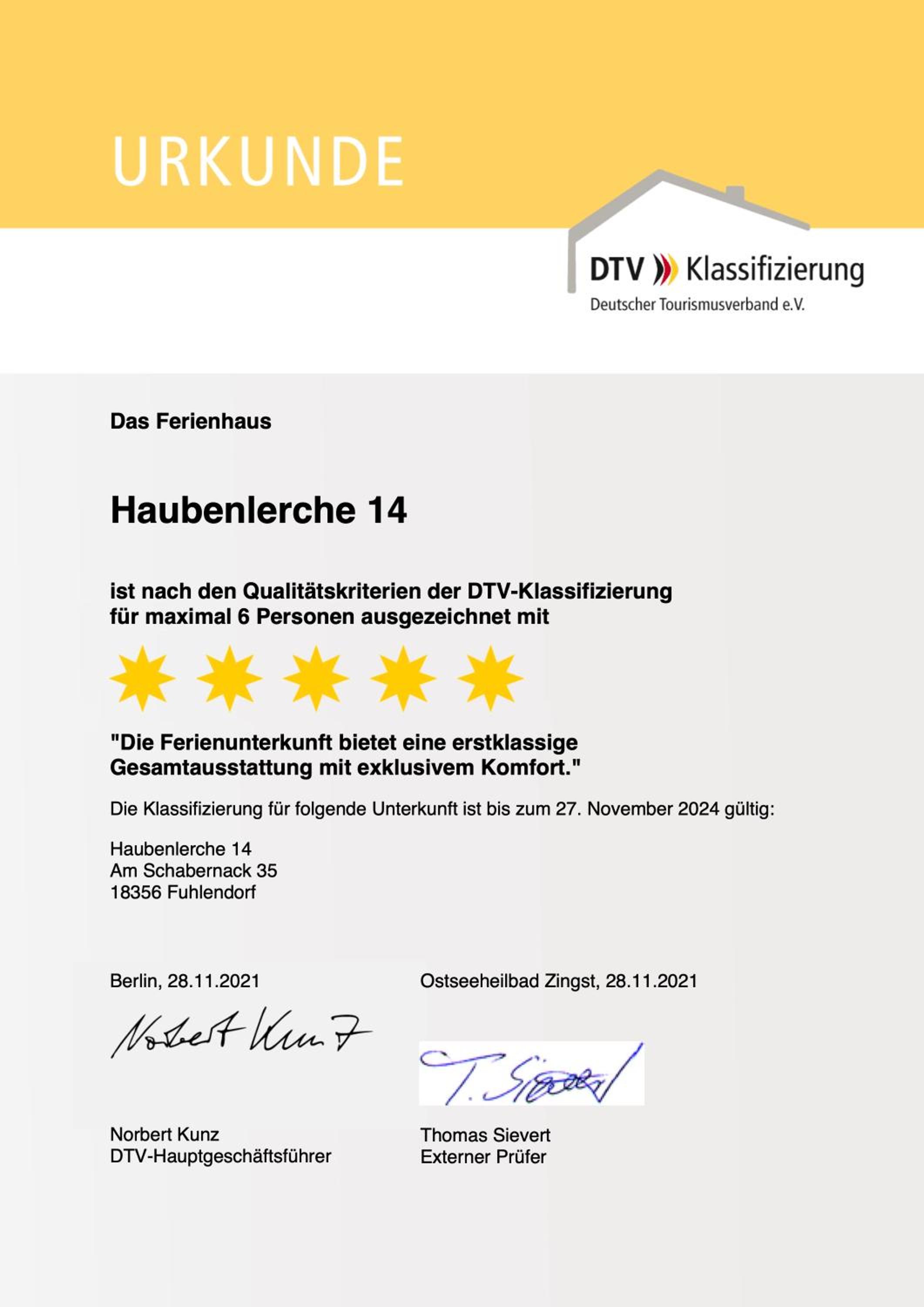 Ferienhaus Haubenlerche 14