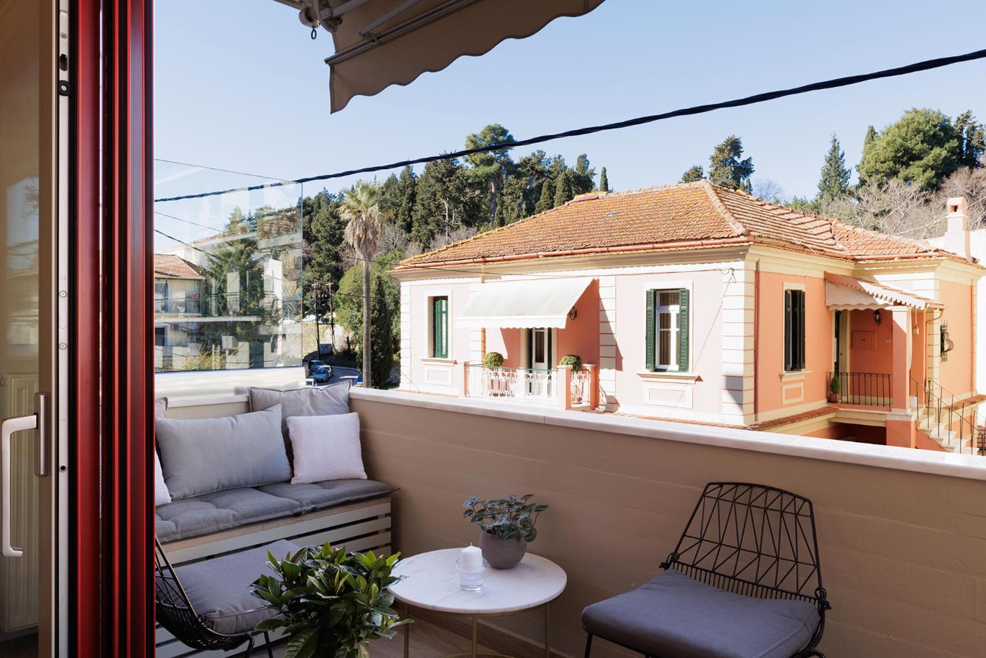 A Luxury Retreat in Corfu Town by Konnect, Two-Bedroom Apartment