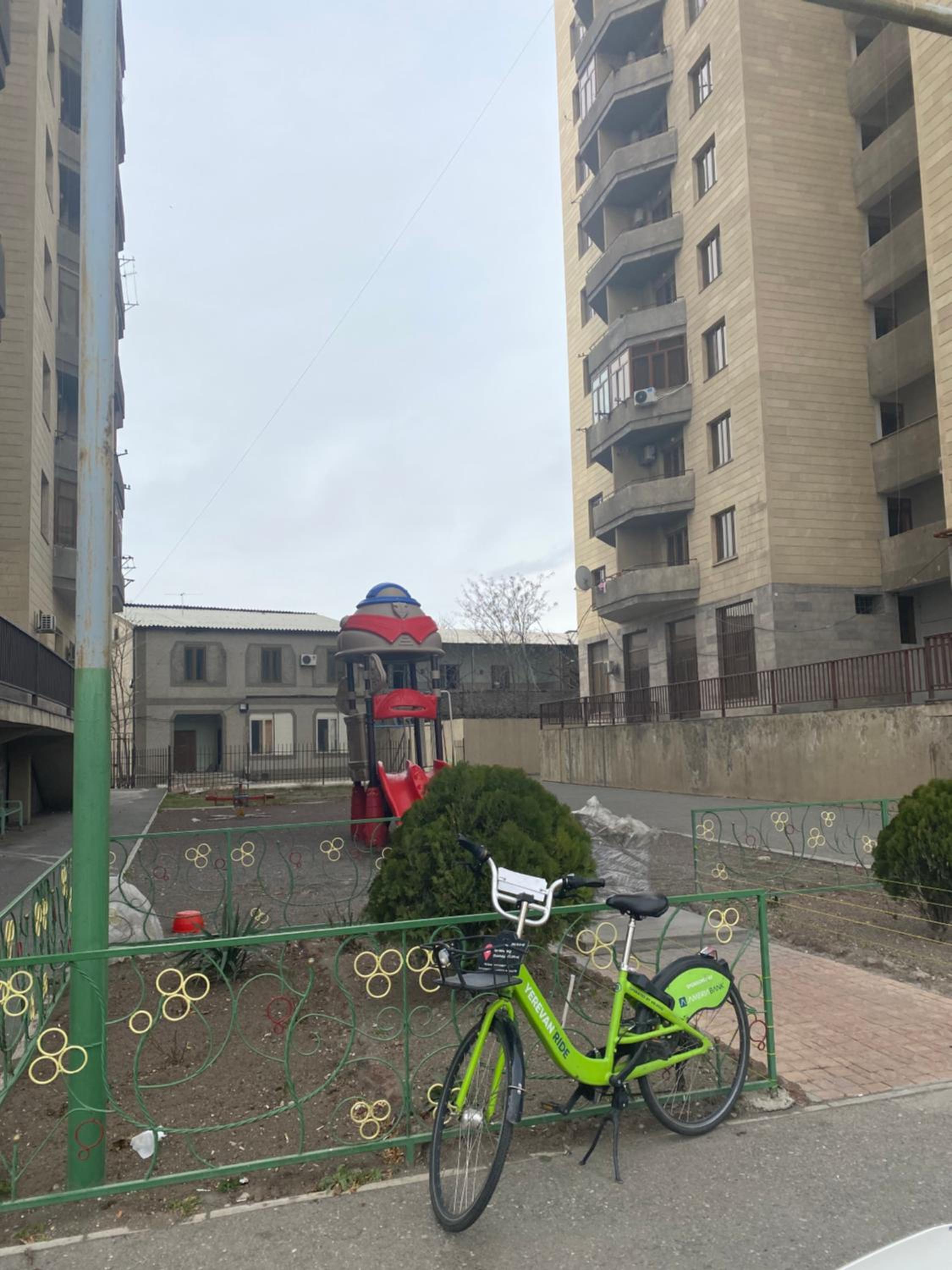 Евродвушка в Glendale Hills в центре,с видом на Арарат