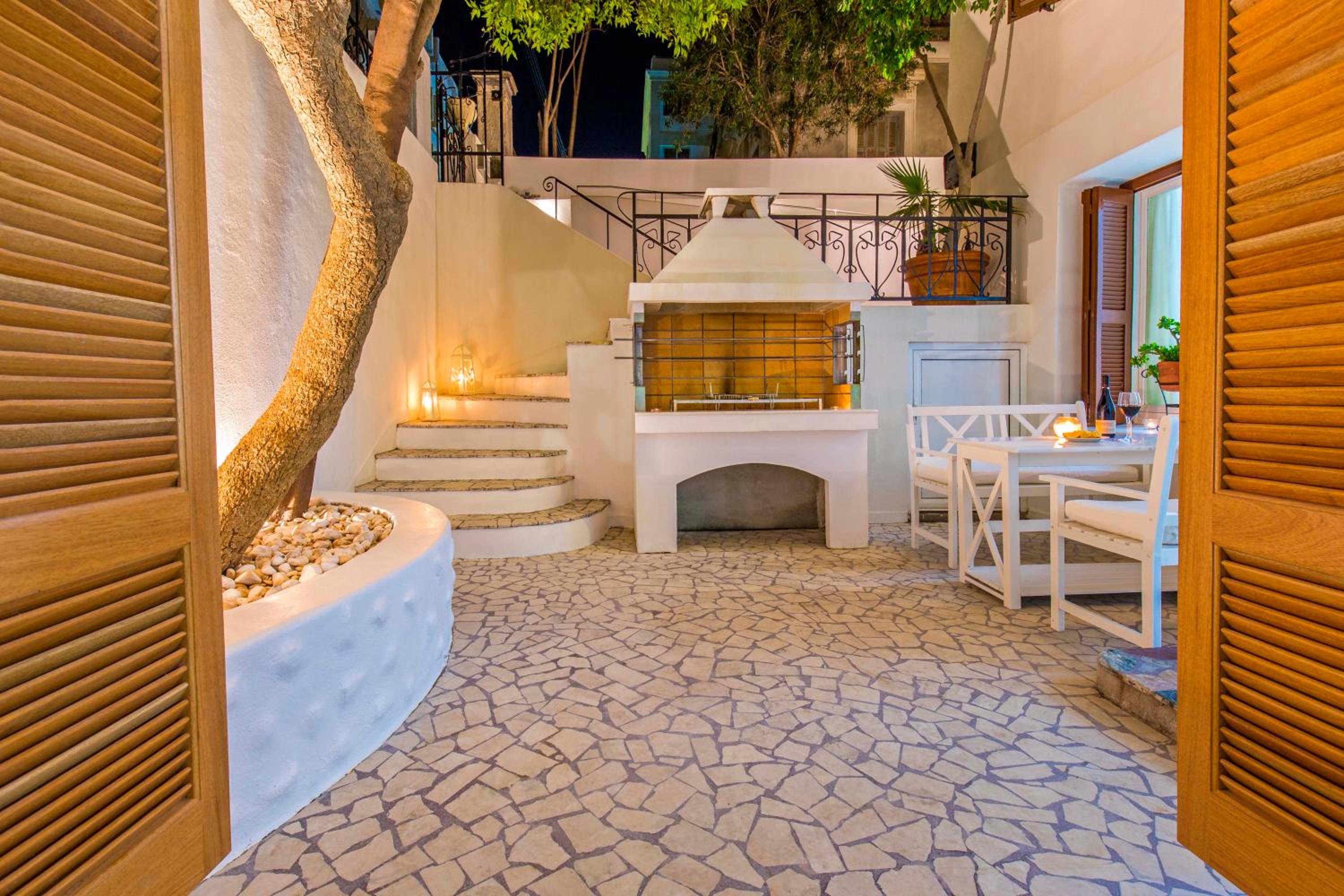 Luxury Living Nisos Vs Rhodes town view 2