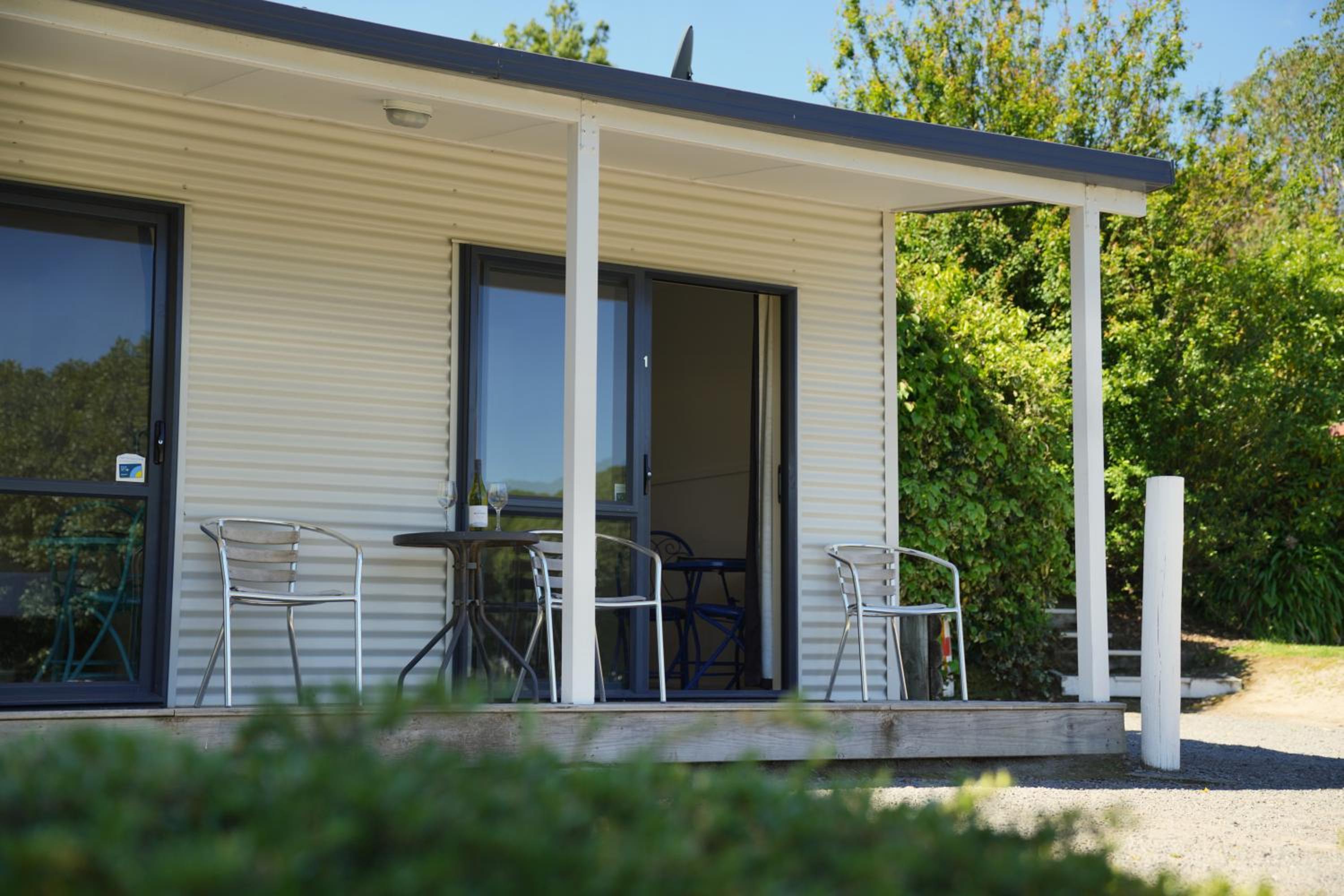 Akaroa Top 10 Holiday Park view 2