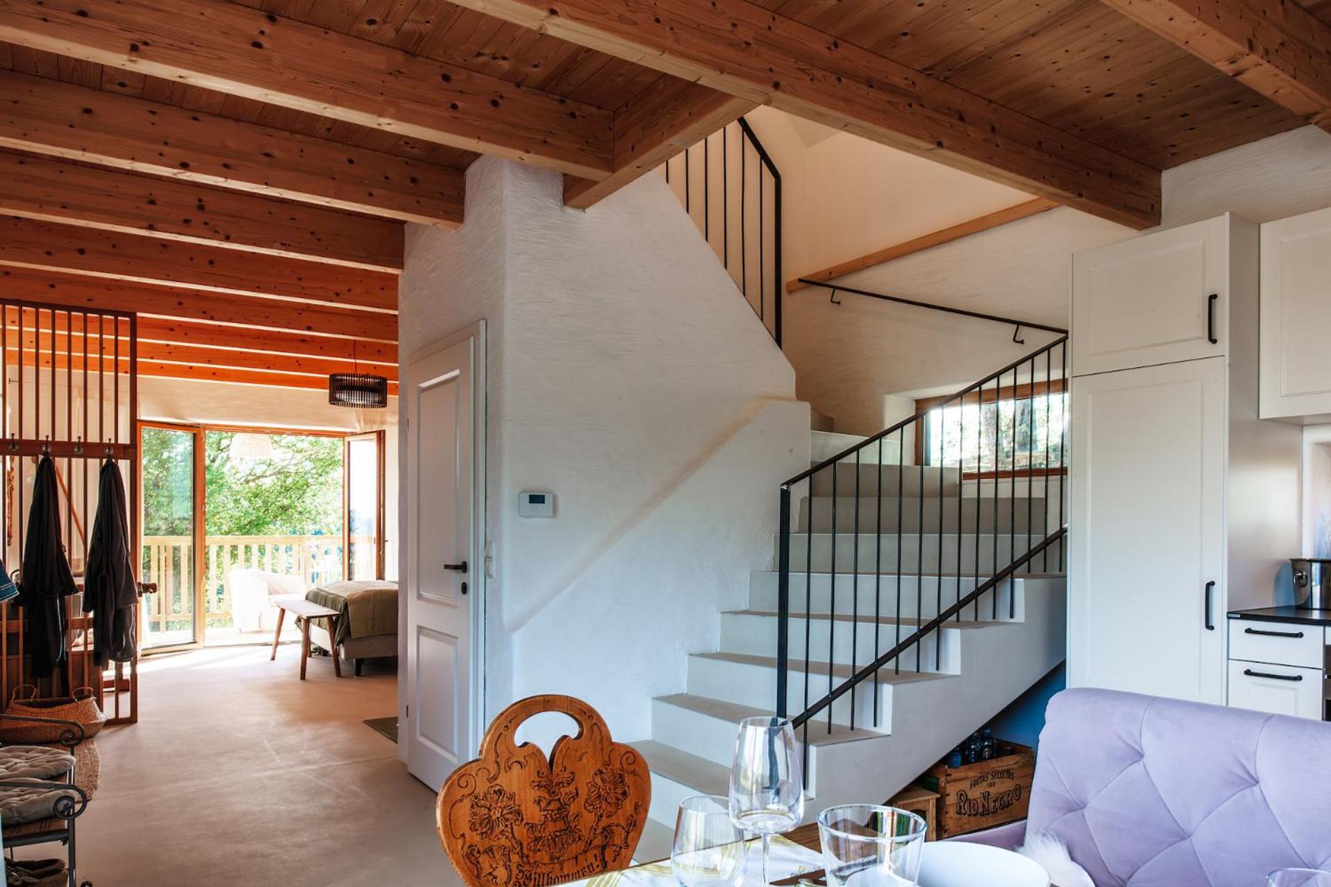 Ferienhaus mit privaten Schwimmteich und Sauna