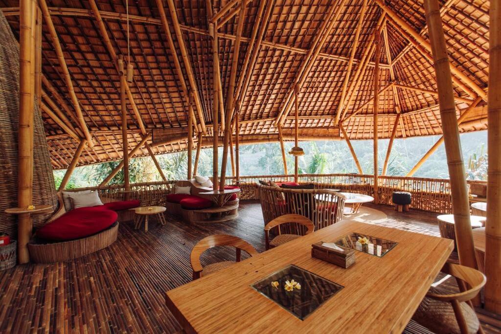 Temple House 3bds Eco Bamboo House Pool River View view 3