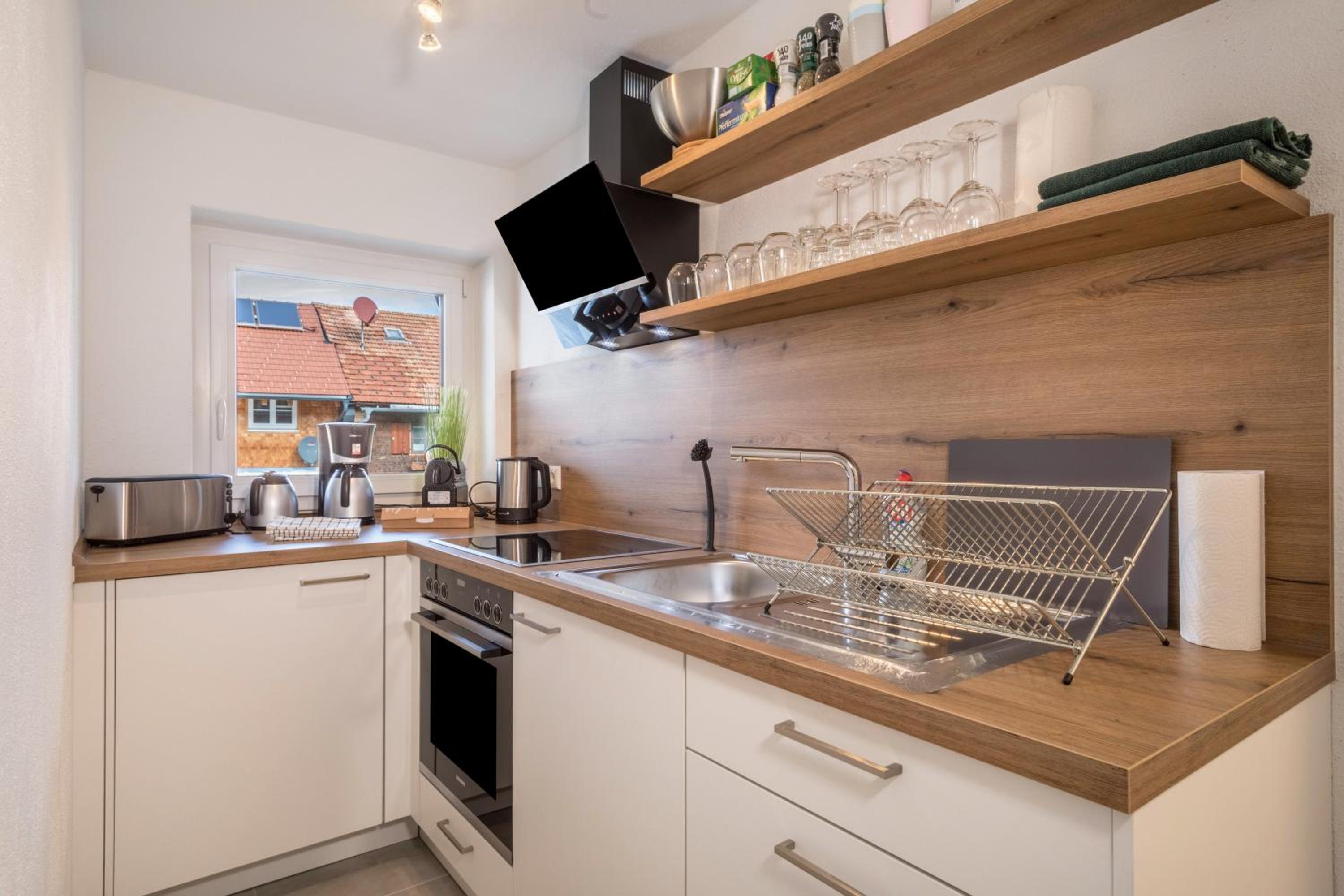 Allgäu Ferienhaus 5 Apartments mit Sauna,Balkon, Garten und Privatparkplatz