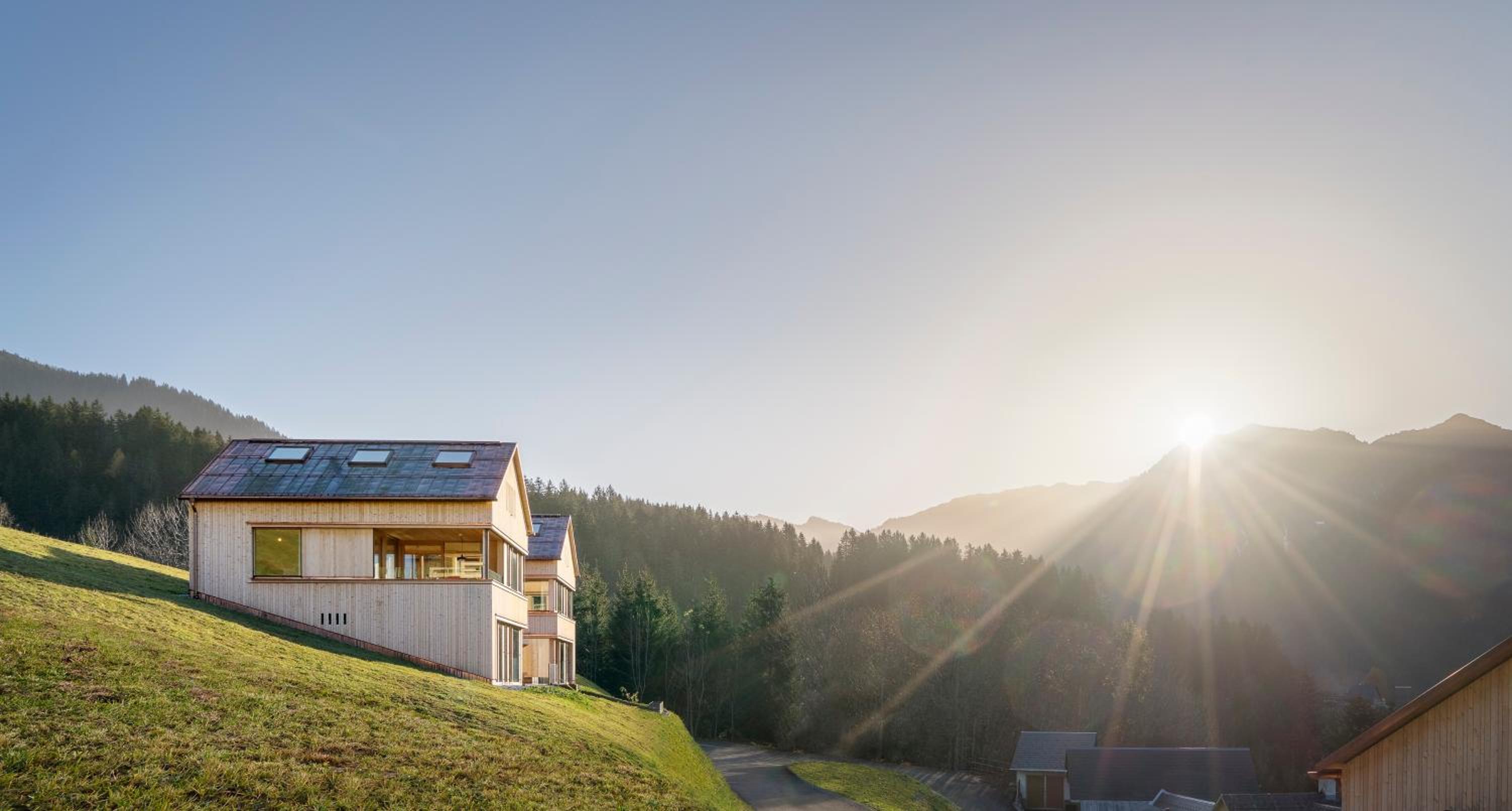 Ferienhaus Bergfrieden Laterns auf 1.170 m