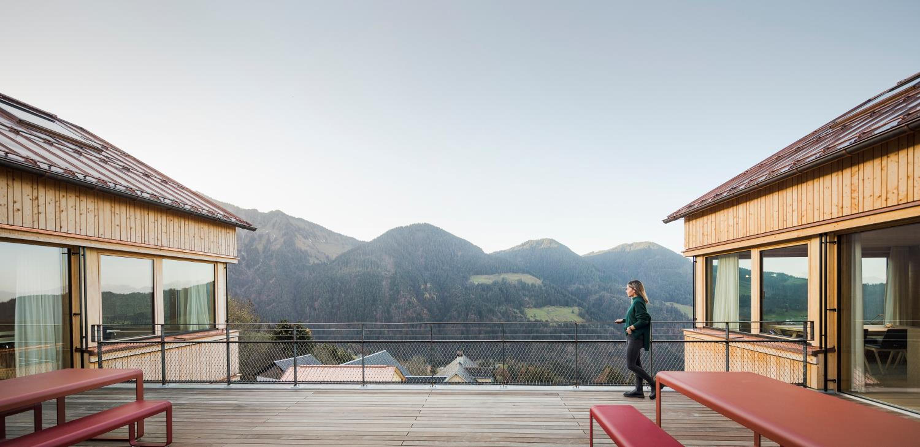 Ferienhaus Bergfrieden Laterns auf 1.170 m