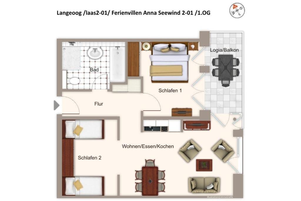 Apartmentvilla Anna See Apartmentvilla Anna See 2-01
