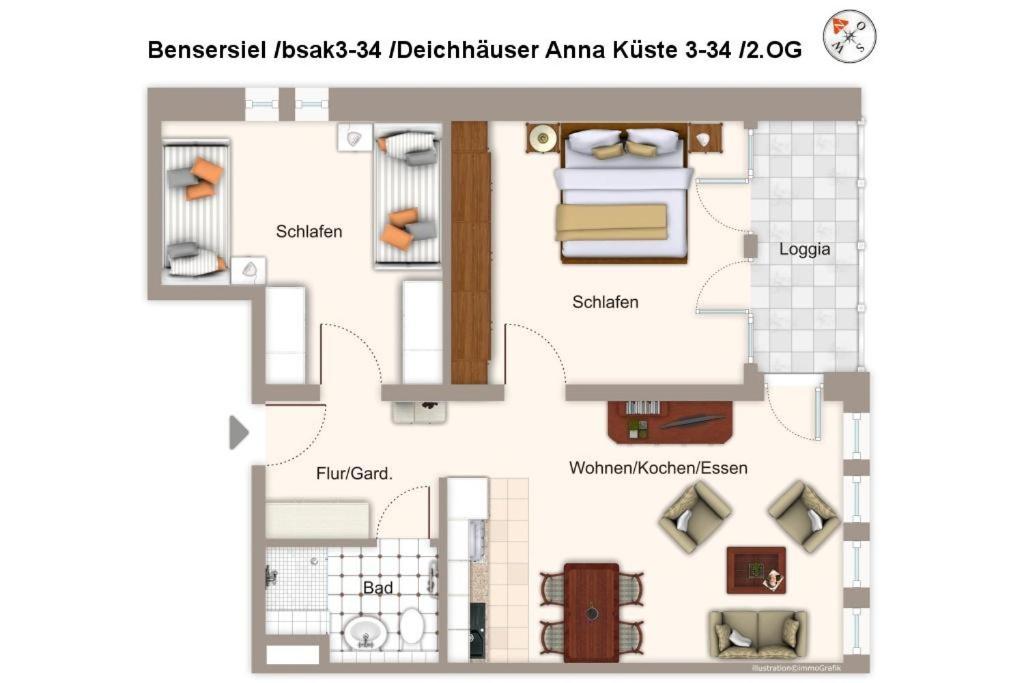 Deichhäuser Anna Küste Deichhäuser Anna Küste 3-34
