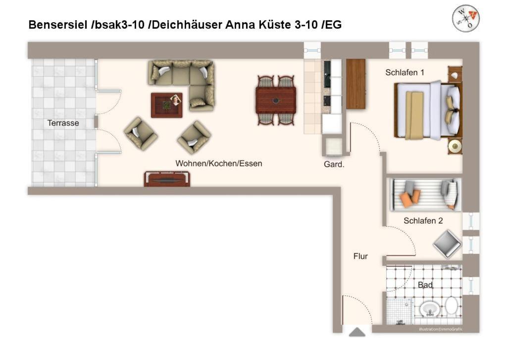 Deichhäuser Anna Küste Deichhäuser Anna Küste 3-10