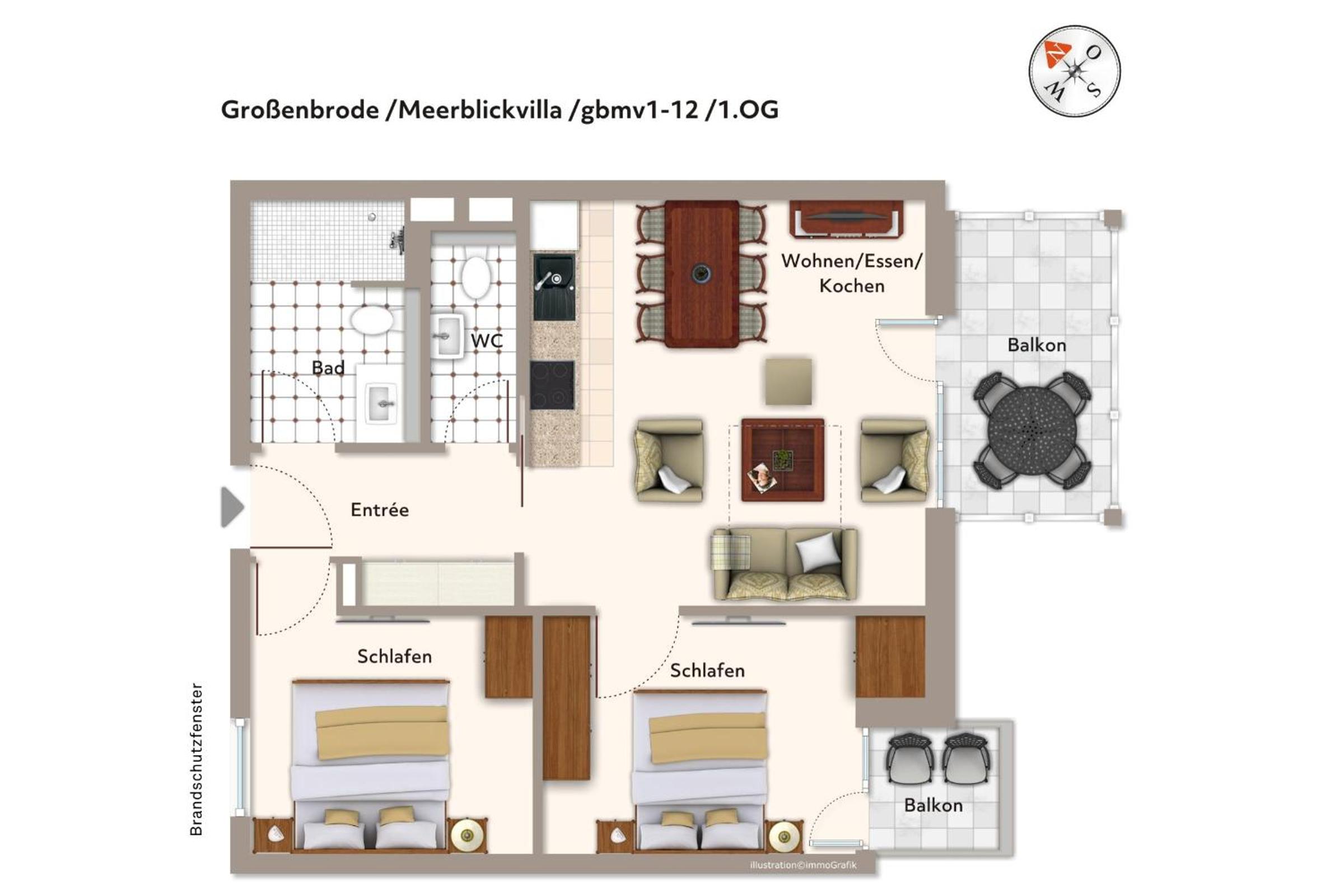 Apartmentanlage Meerblickvilla Apartmentanlage Meerblickvilla 1-12