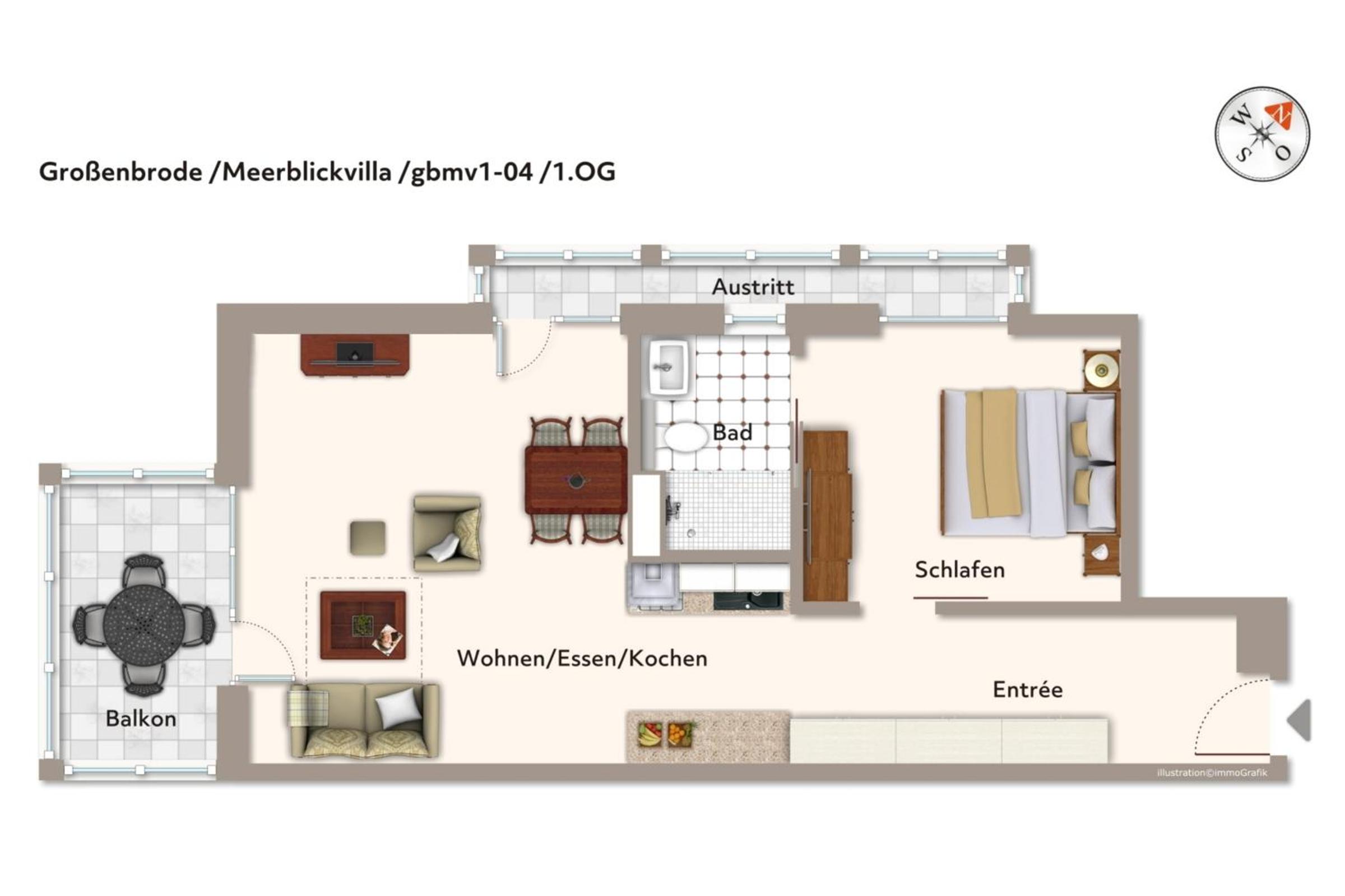 Apartmentanlage Meerblickvilla Apartmentanlage Meerblickvilla 1-04
