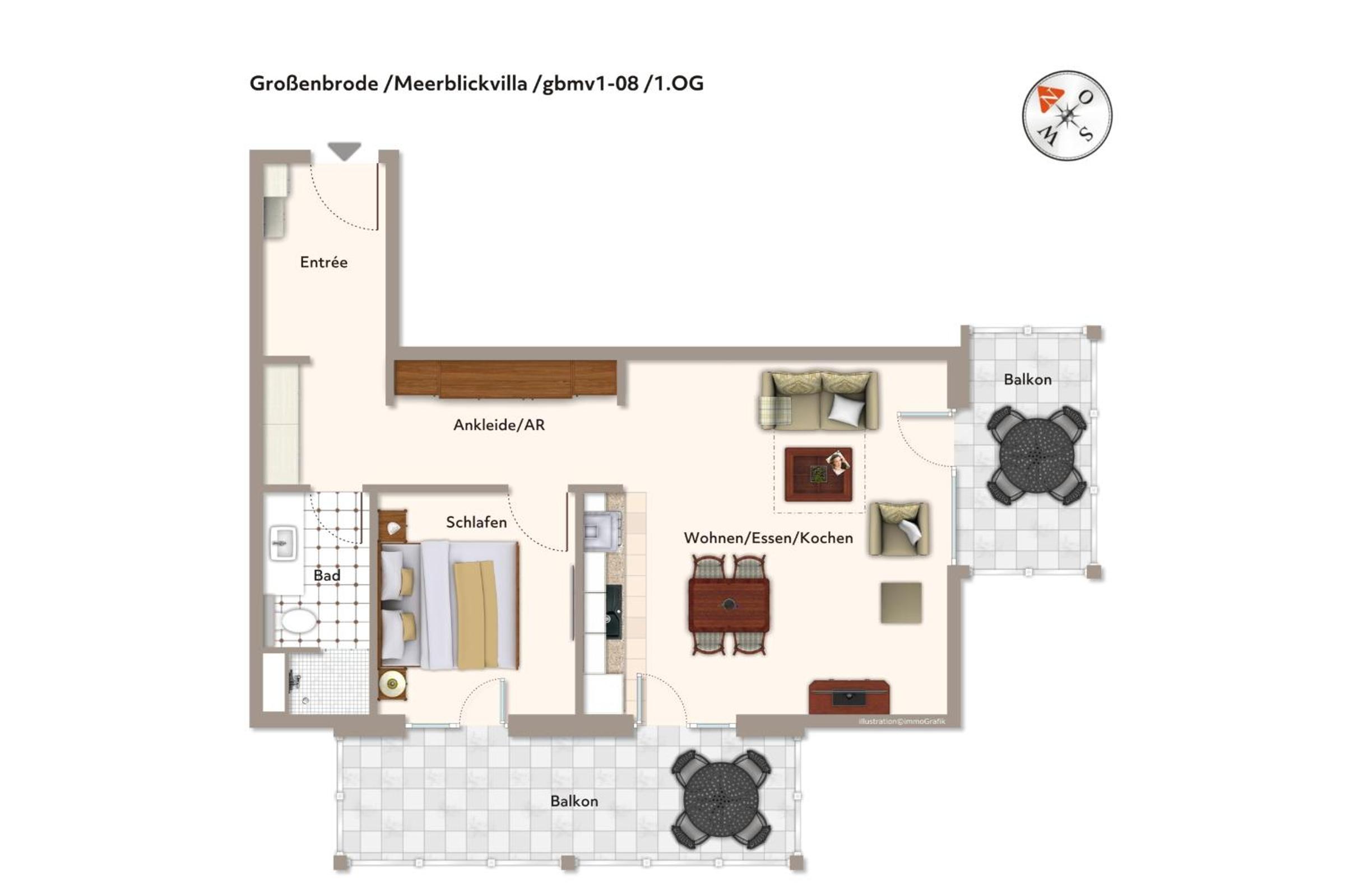 Apartmentanlage Meerblickvilla Apartmentanlage Meerblickvilla 1-08