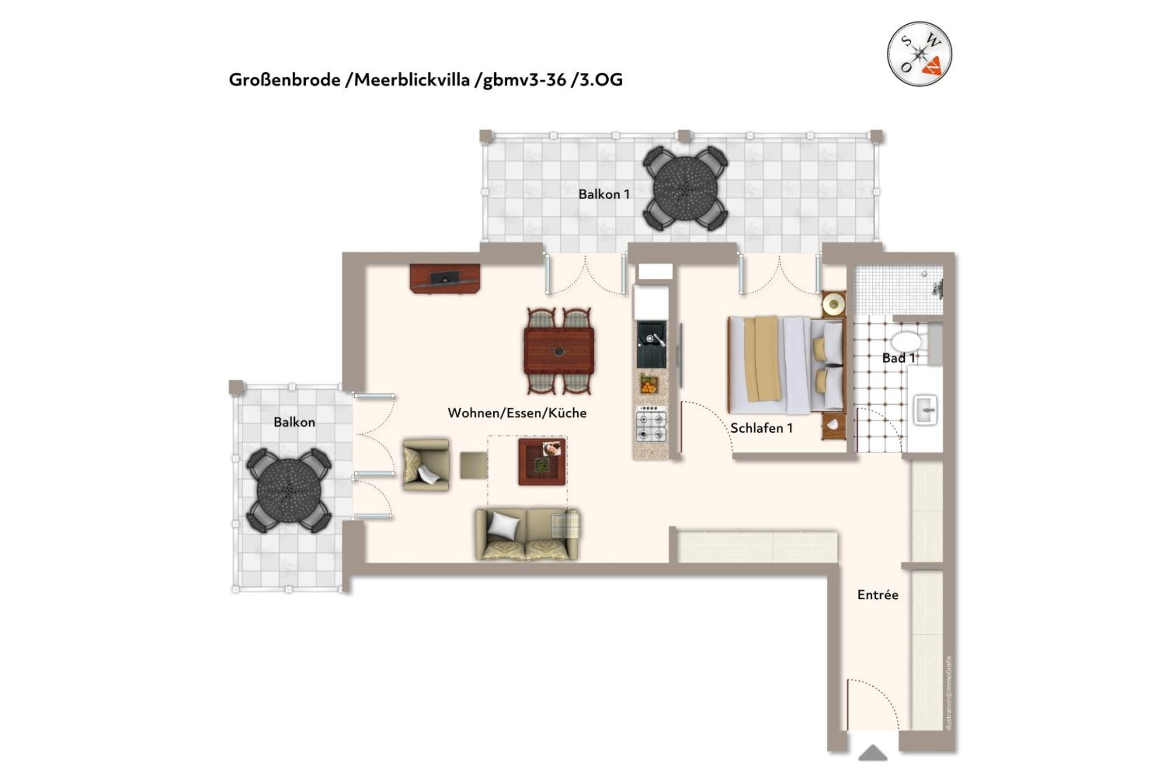 Apartmentanlage Meerblickvilla Apartmentanlage Meerblickvilla 3-36
