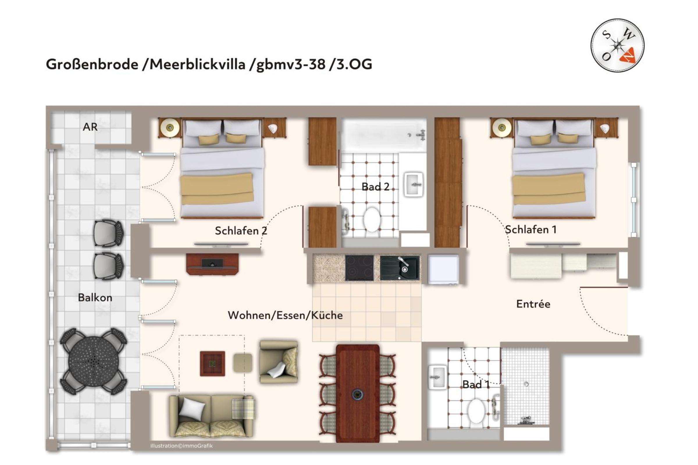 Apartmentanlage Meerblickvilla Apartmentanlage Meerblickvilla 3-38