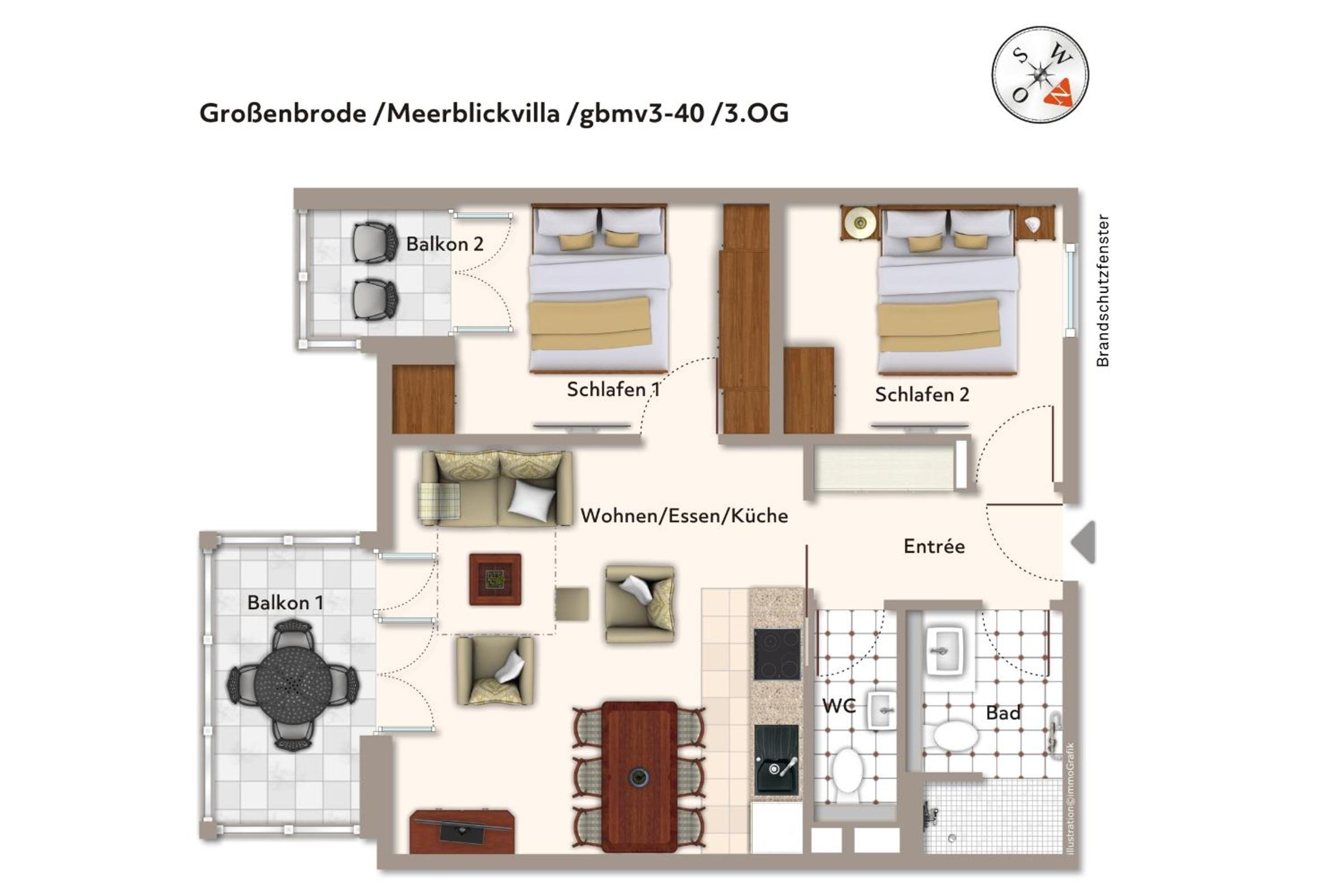 Apartmentanlage Meerblickvilla Apartmentanlage Meerblickvilla 3-40