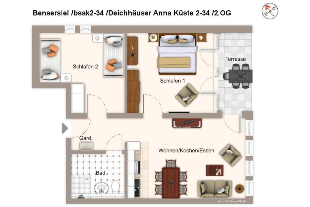 Deichhäuser Anna Küste Deichhäuser Anna Küste 2-34