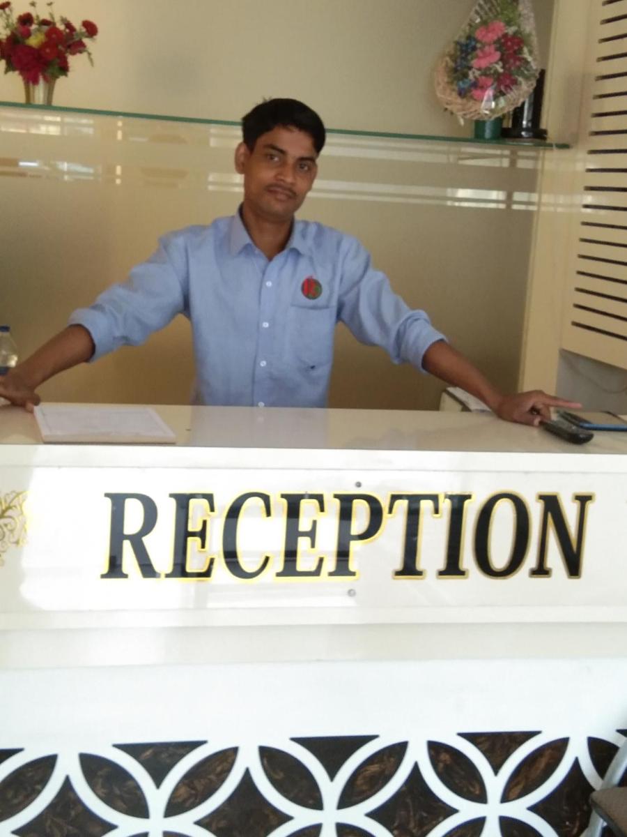 hotel reception