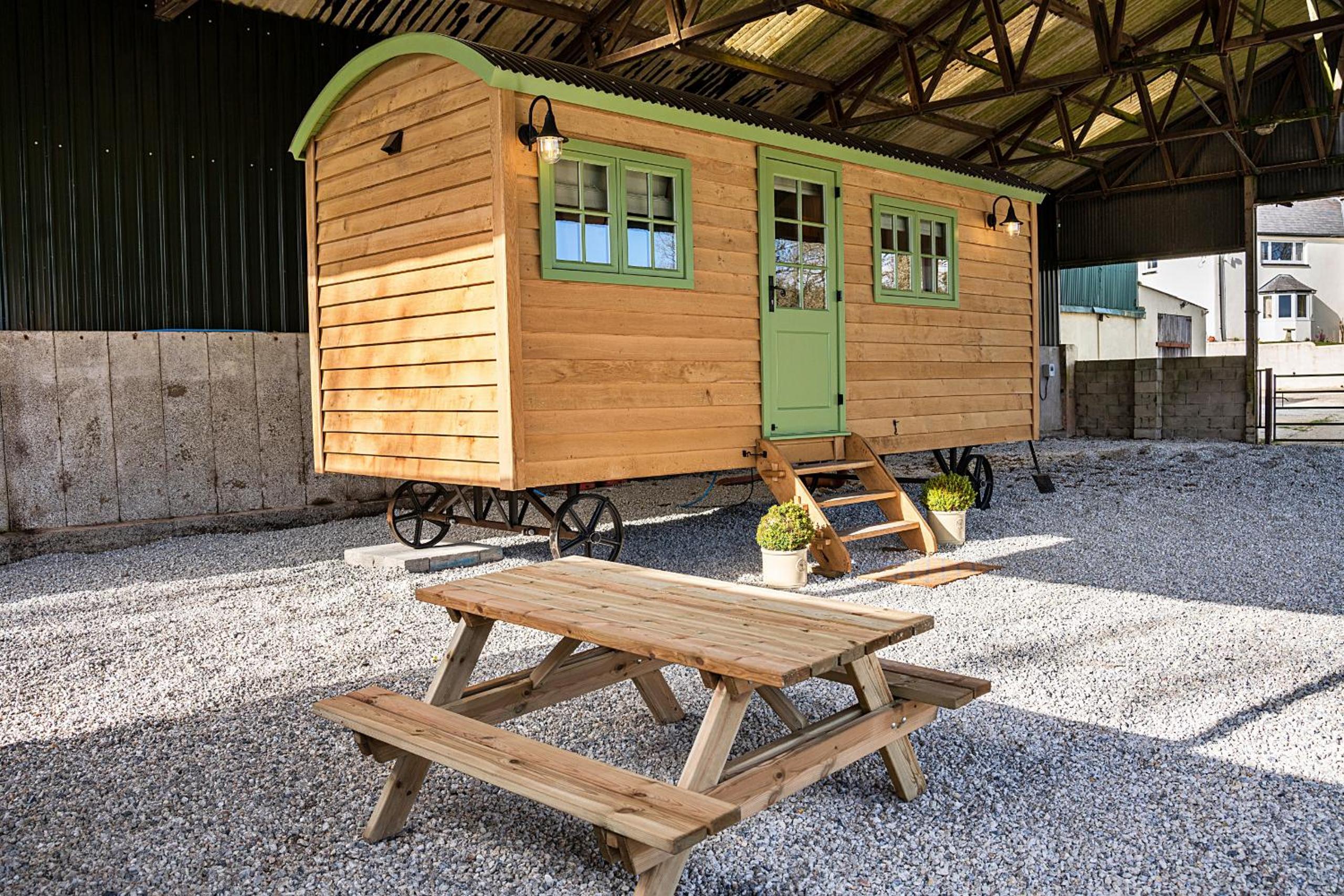 Finest Retreats - The Shepherd's Hut at Northcombe Farm view 3