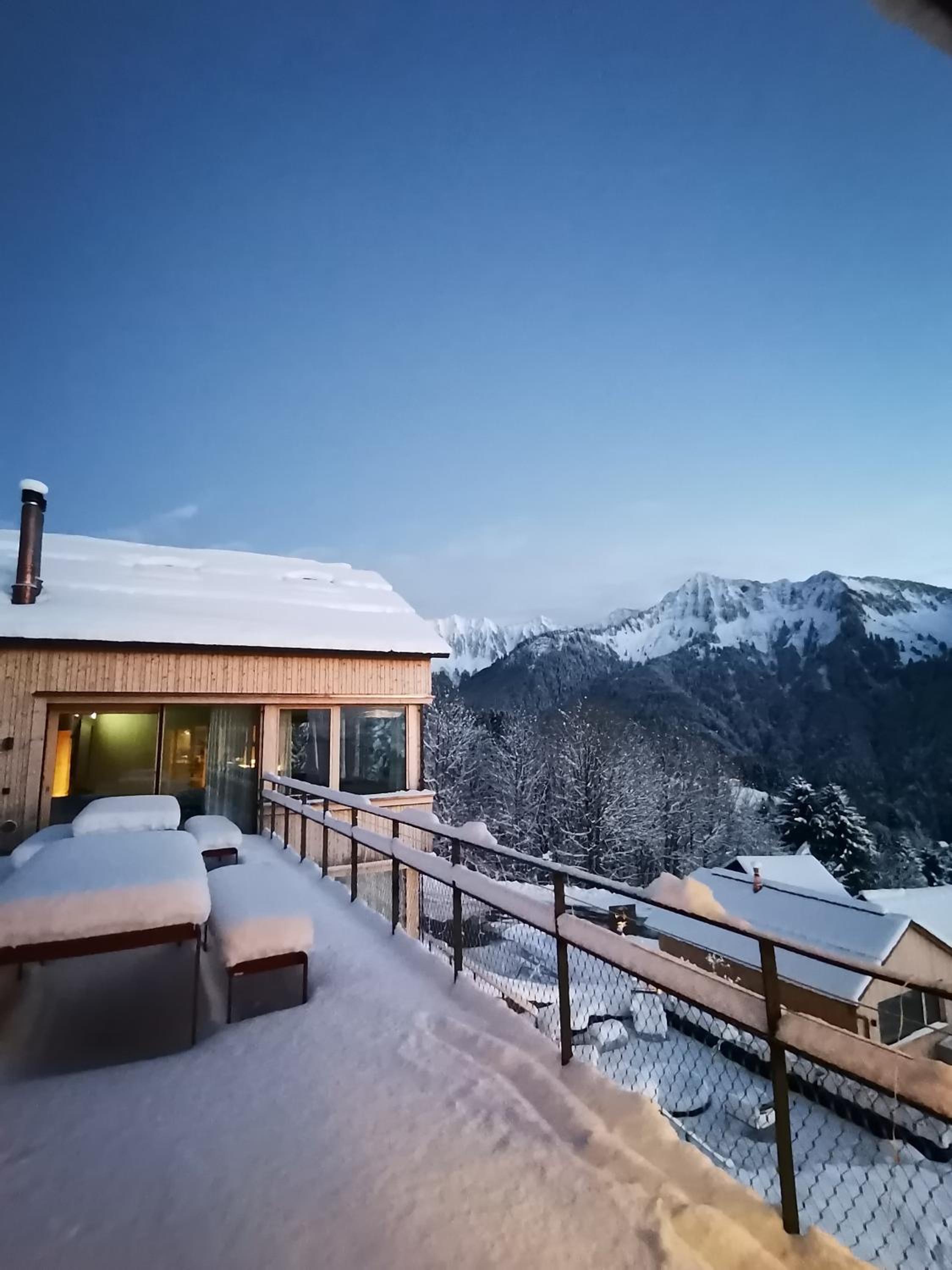 Ferienhaus Bergfrieden Laterns auf 1.170 m
