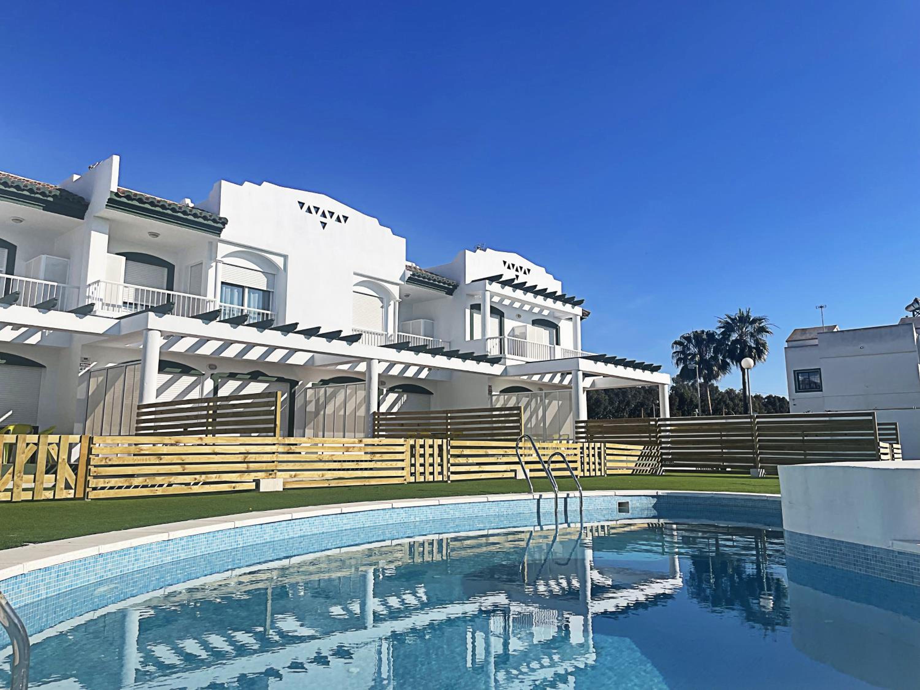 Roquetas Beach and Playa Serena Golf Village