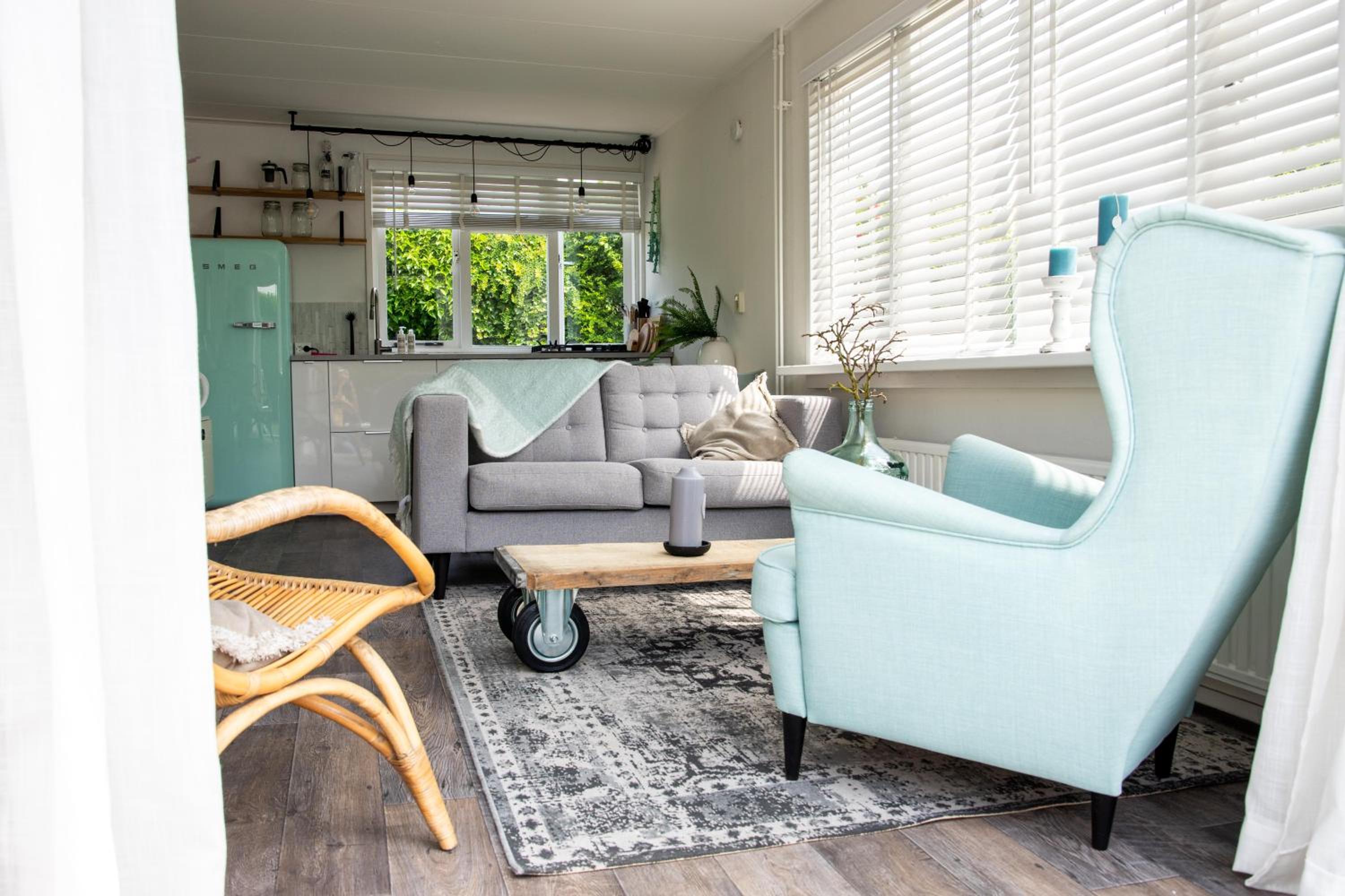Strand-chalet Luna - 700 mtr van het strand van Ouddorp