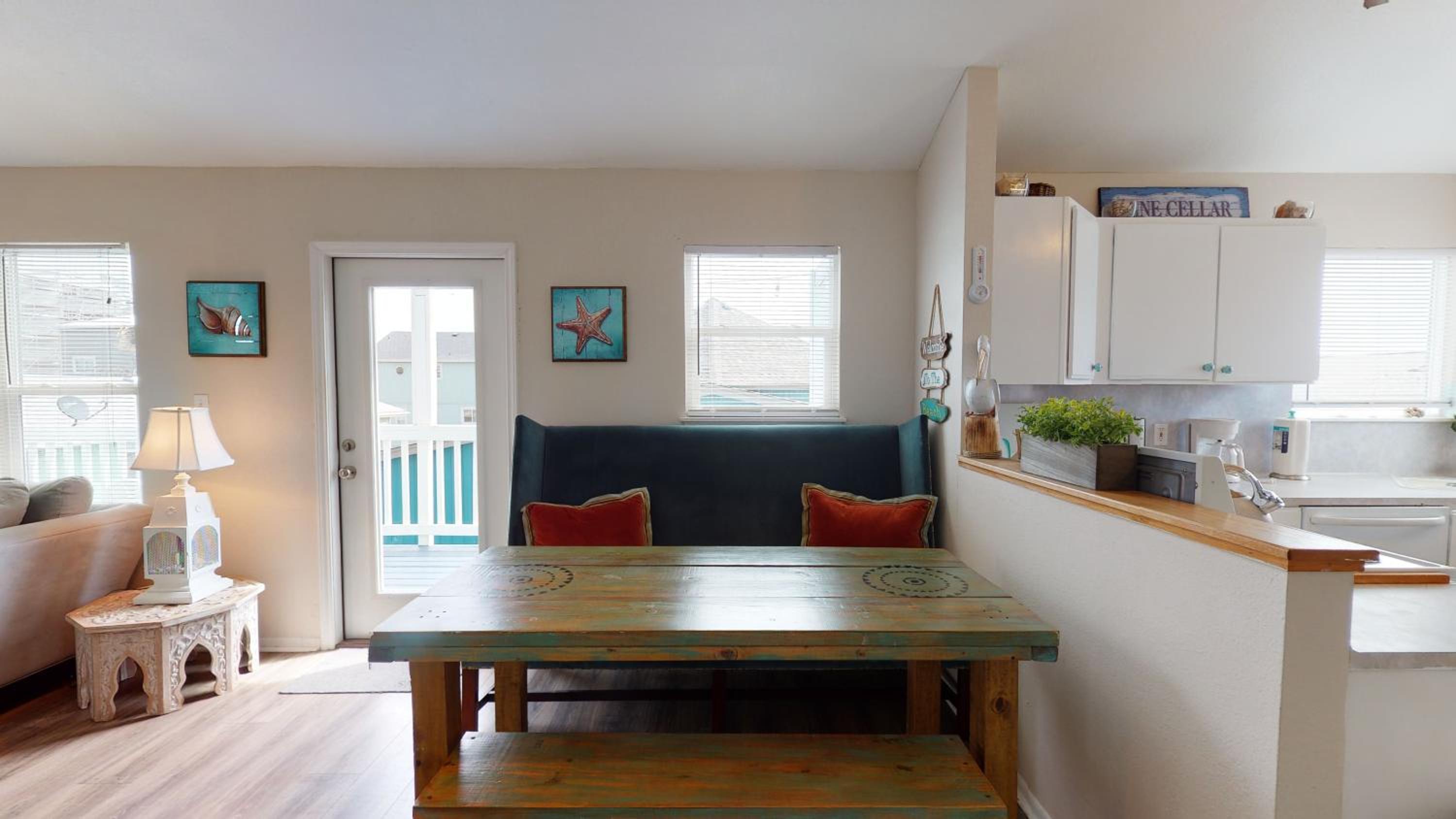 LP19 Well Appointed Beach House, Boardwalk, Glimpse of Ocean from Deck view 3