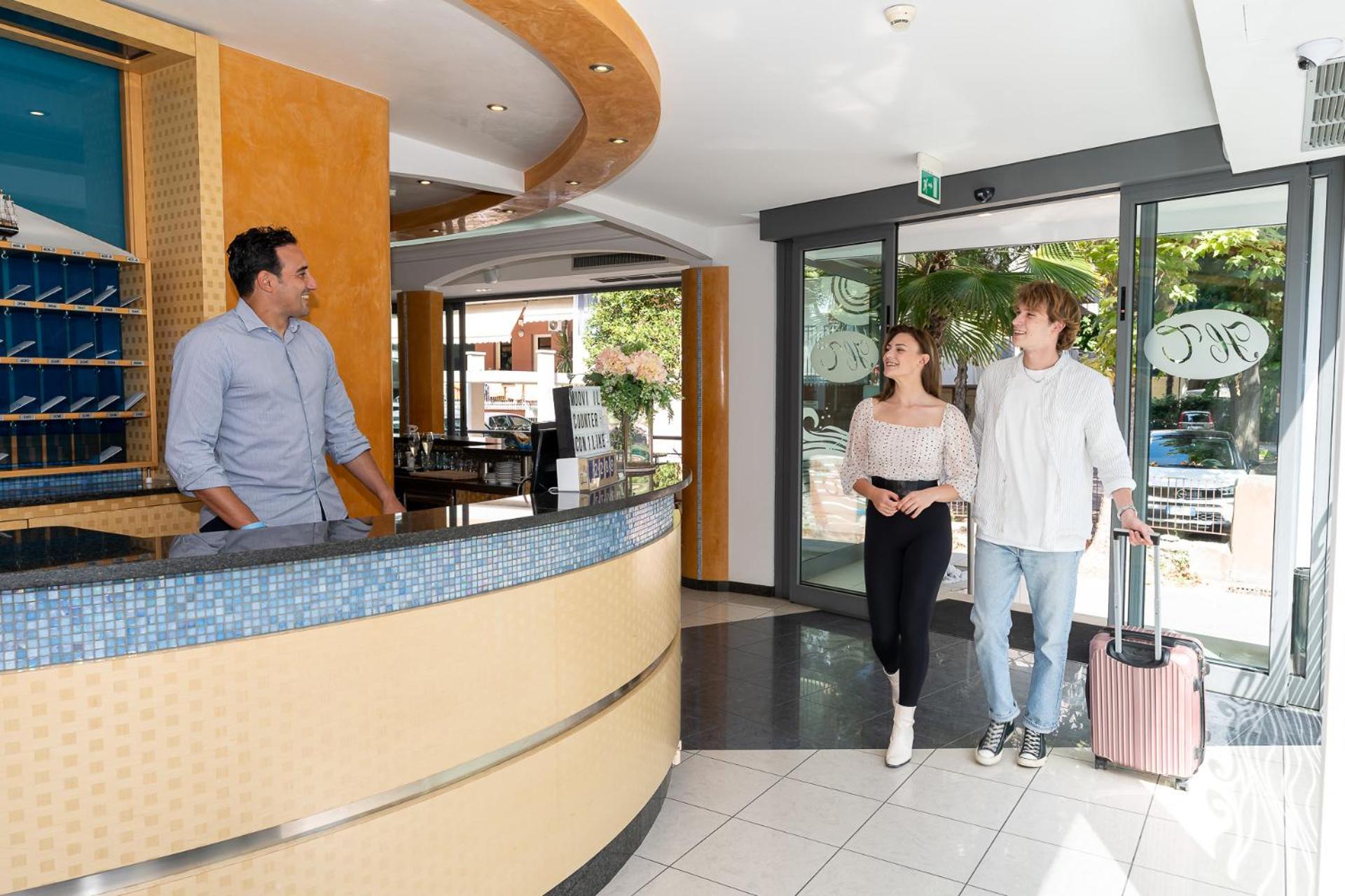 hotel reception