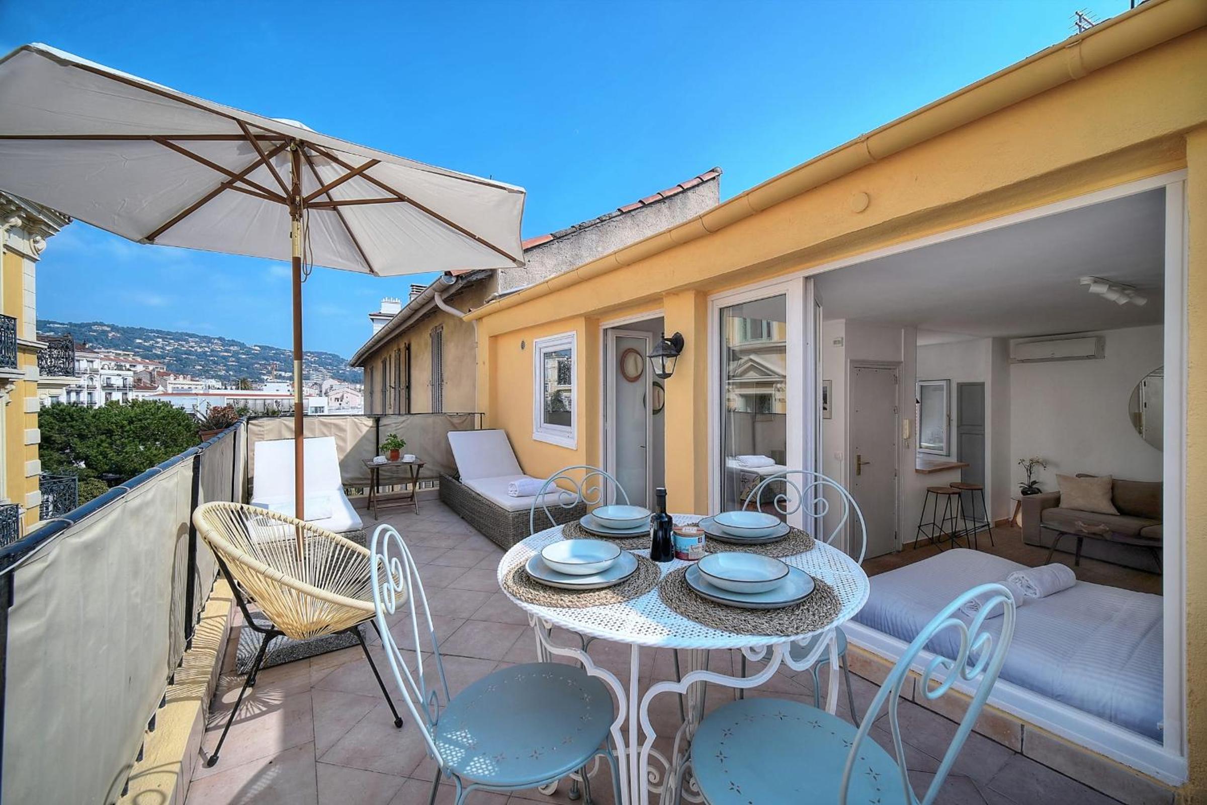 IMMOGROOM - Splendid Terrace - Studio - Central view 5