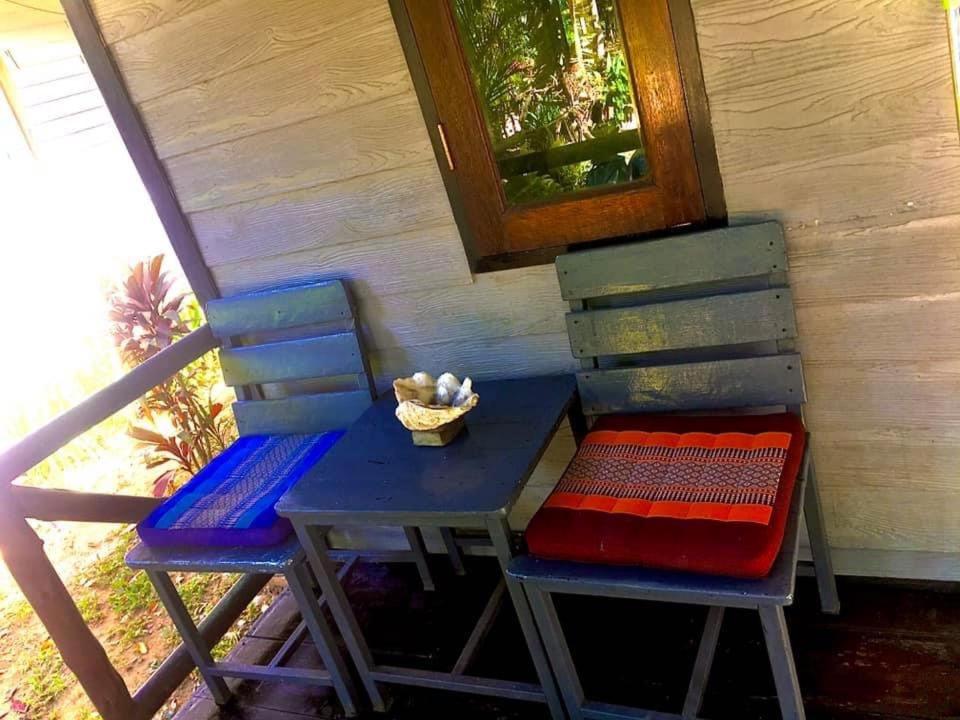 outdoor BBQ area