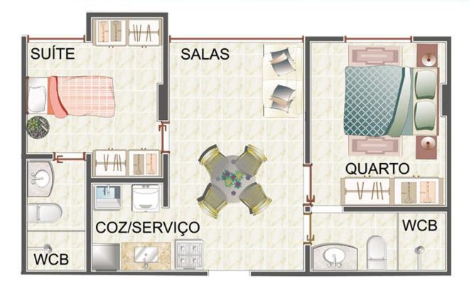 Apartamento na Praia de João Pessoa