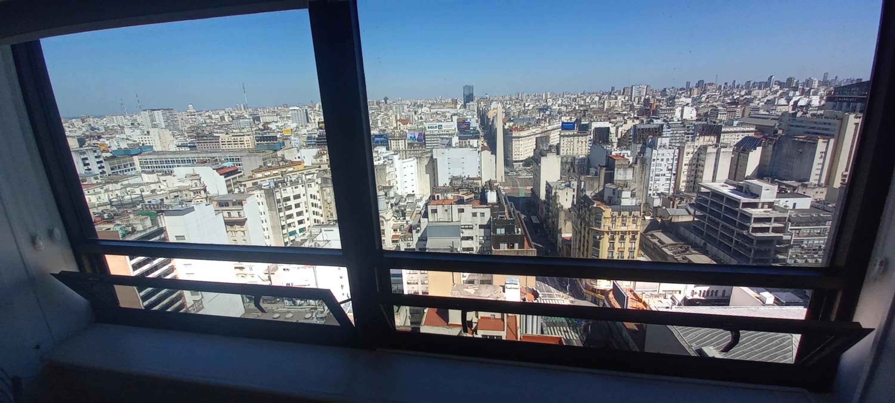 Que mejor vista del Obelisco piso a la calle Corrientes