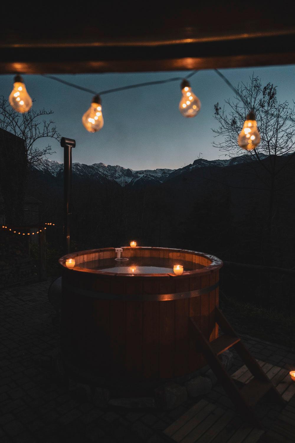 B&B IDUEVAGAMONDI immerso nel bosco tra le MONTAGNE con area benessere come EXTRA view 2