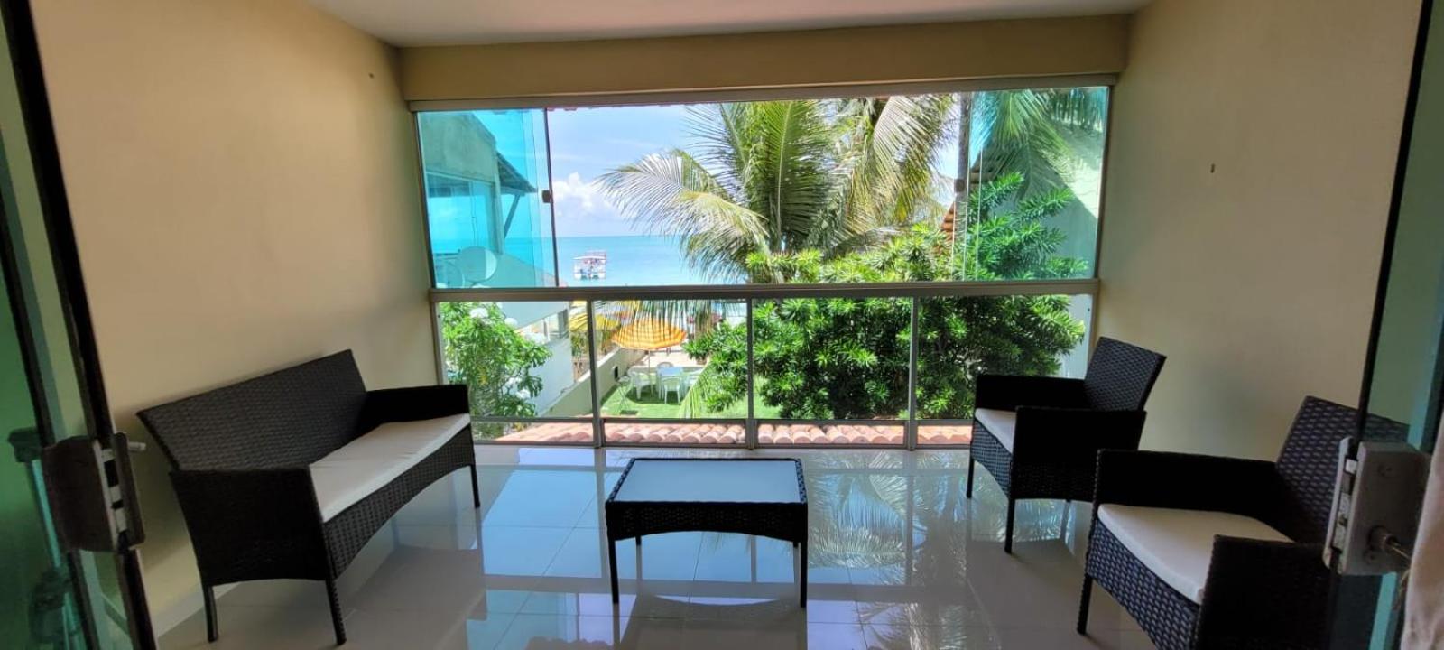Casa completa pé na areia