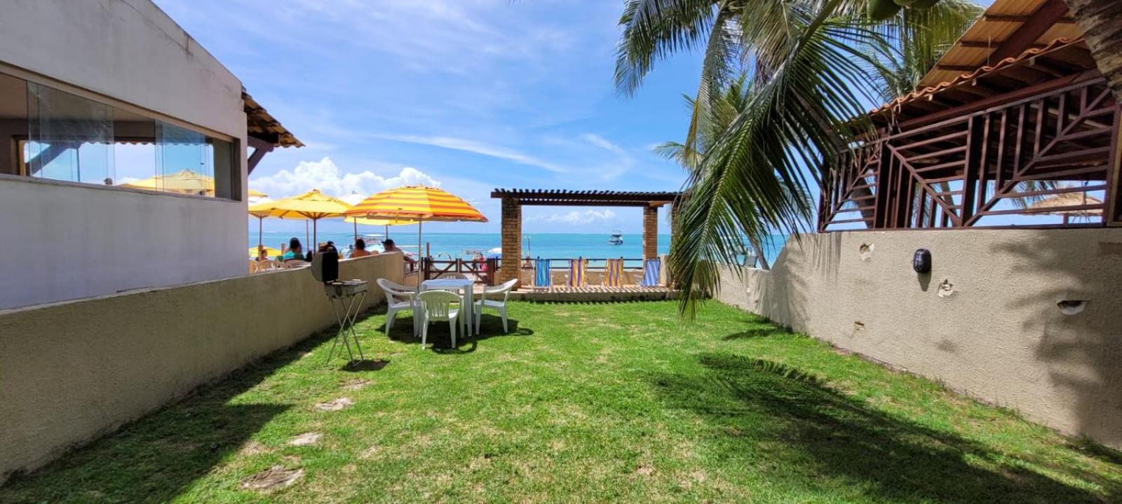 Casa completa pé na areia