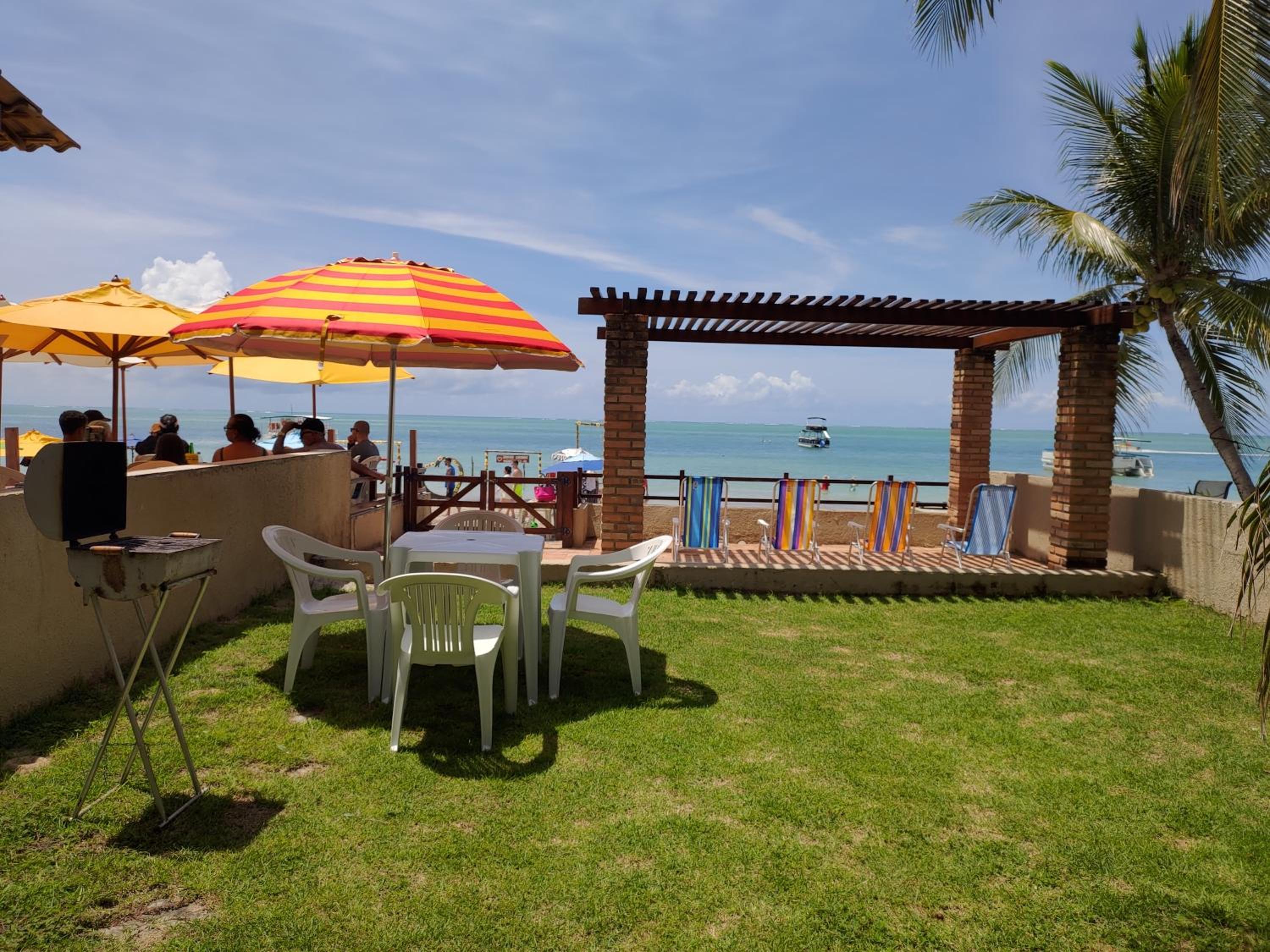 Casa completa pé na areia